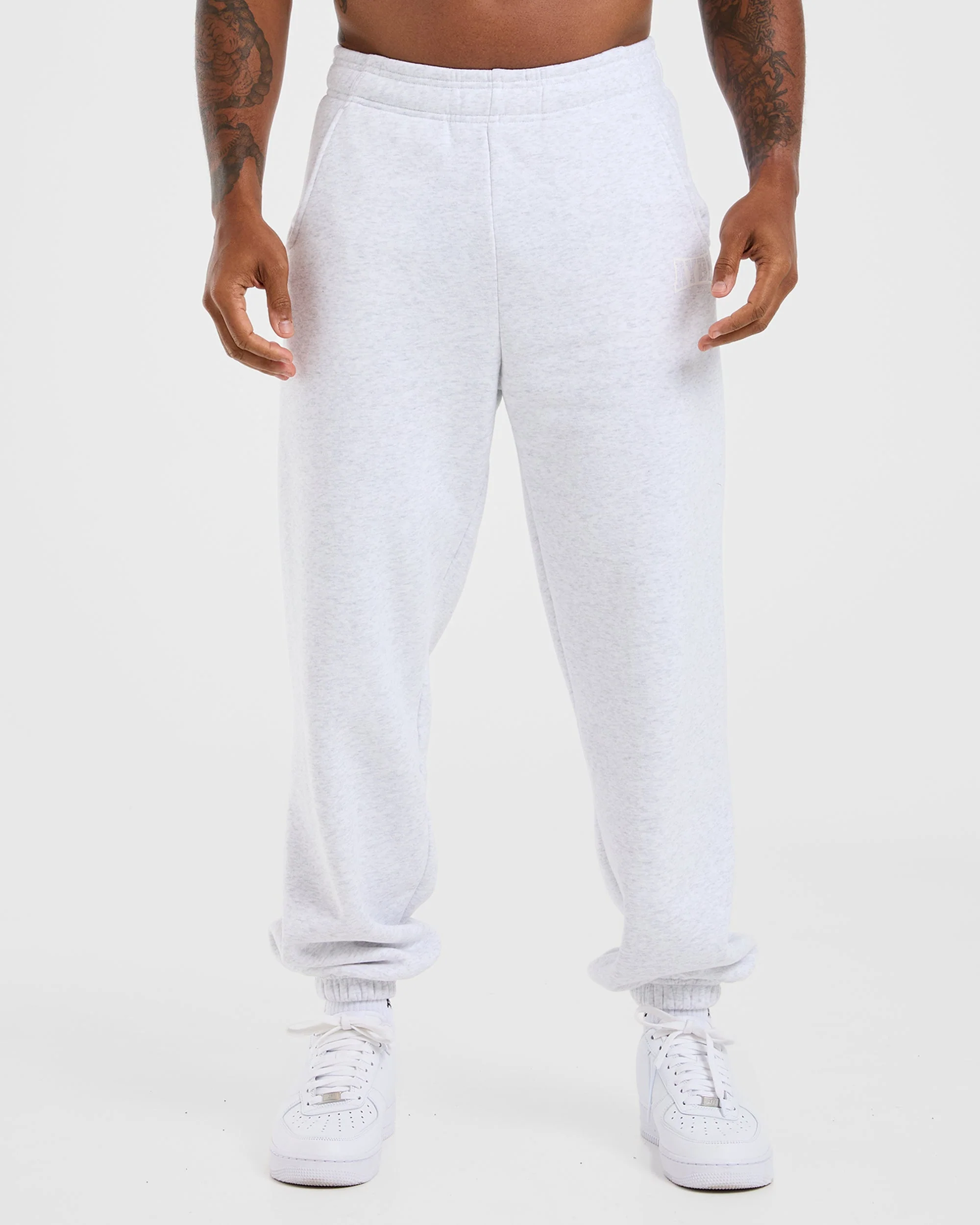 Academy Oversized Joggers - Grijs Marl