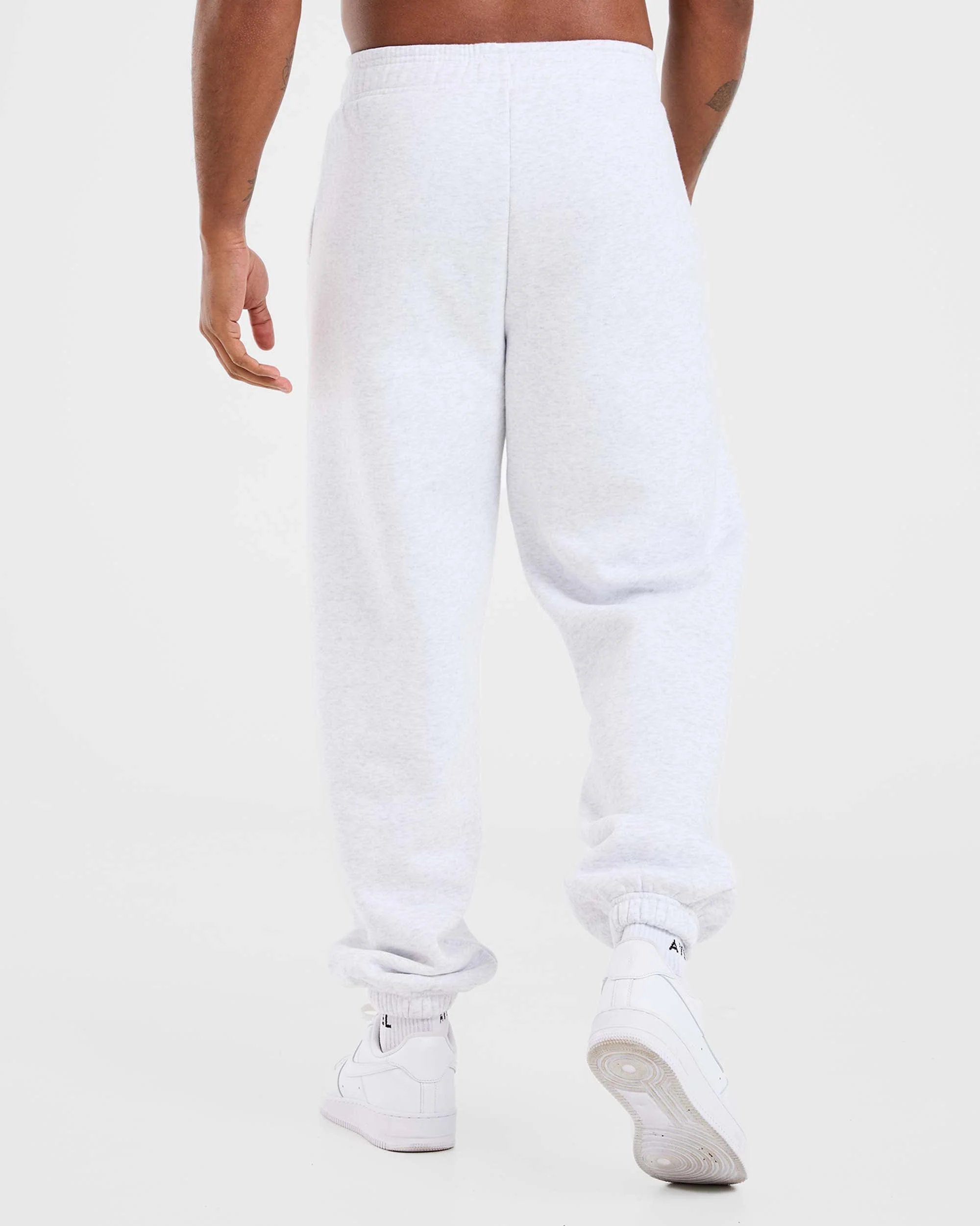 Academy Oversized Joggers - Grijs Marl - Image 2