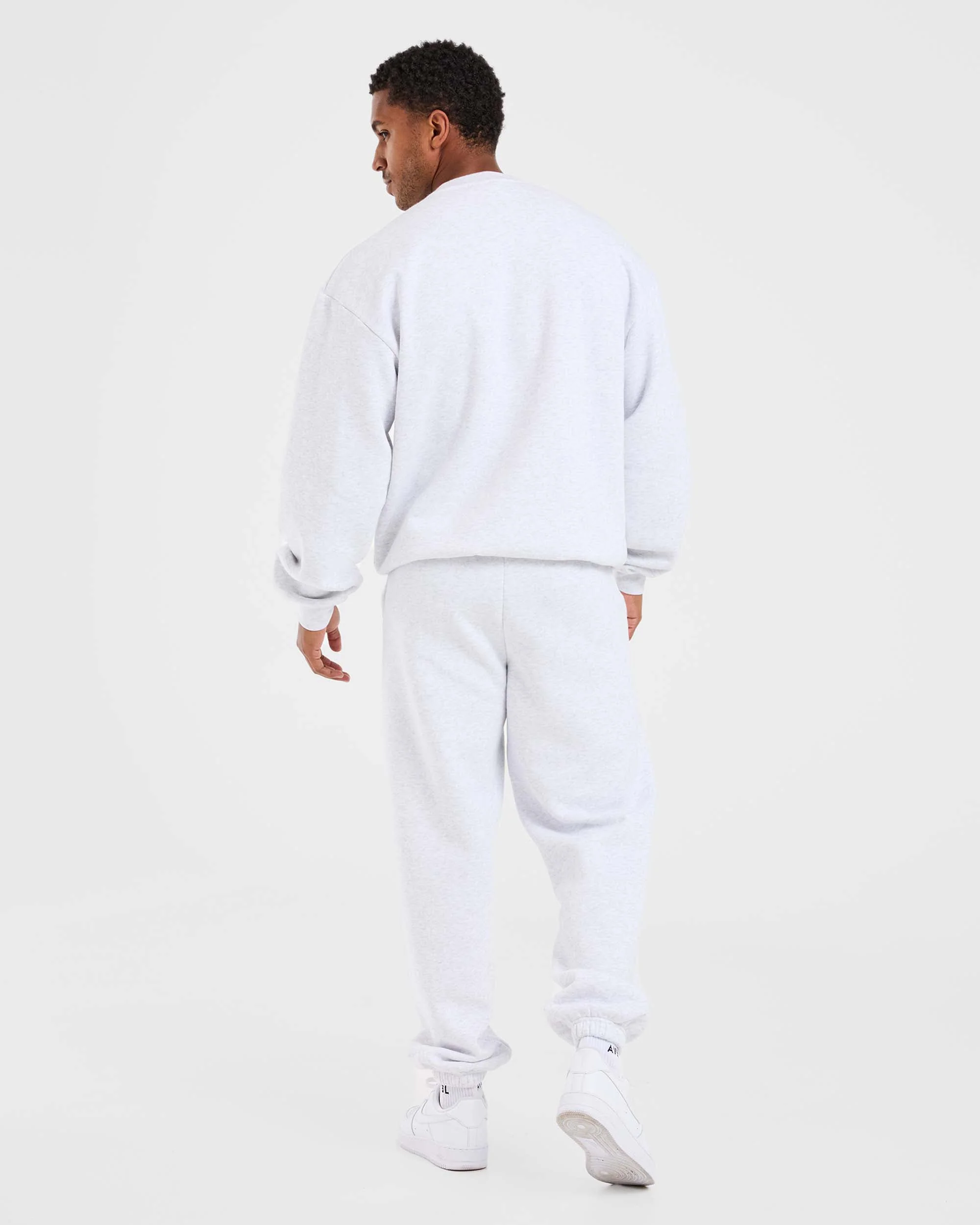 Academy Oversized Joggers - Grijs Marl - Image 4