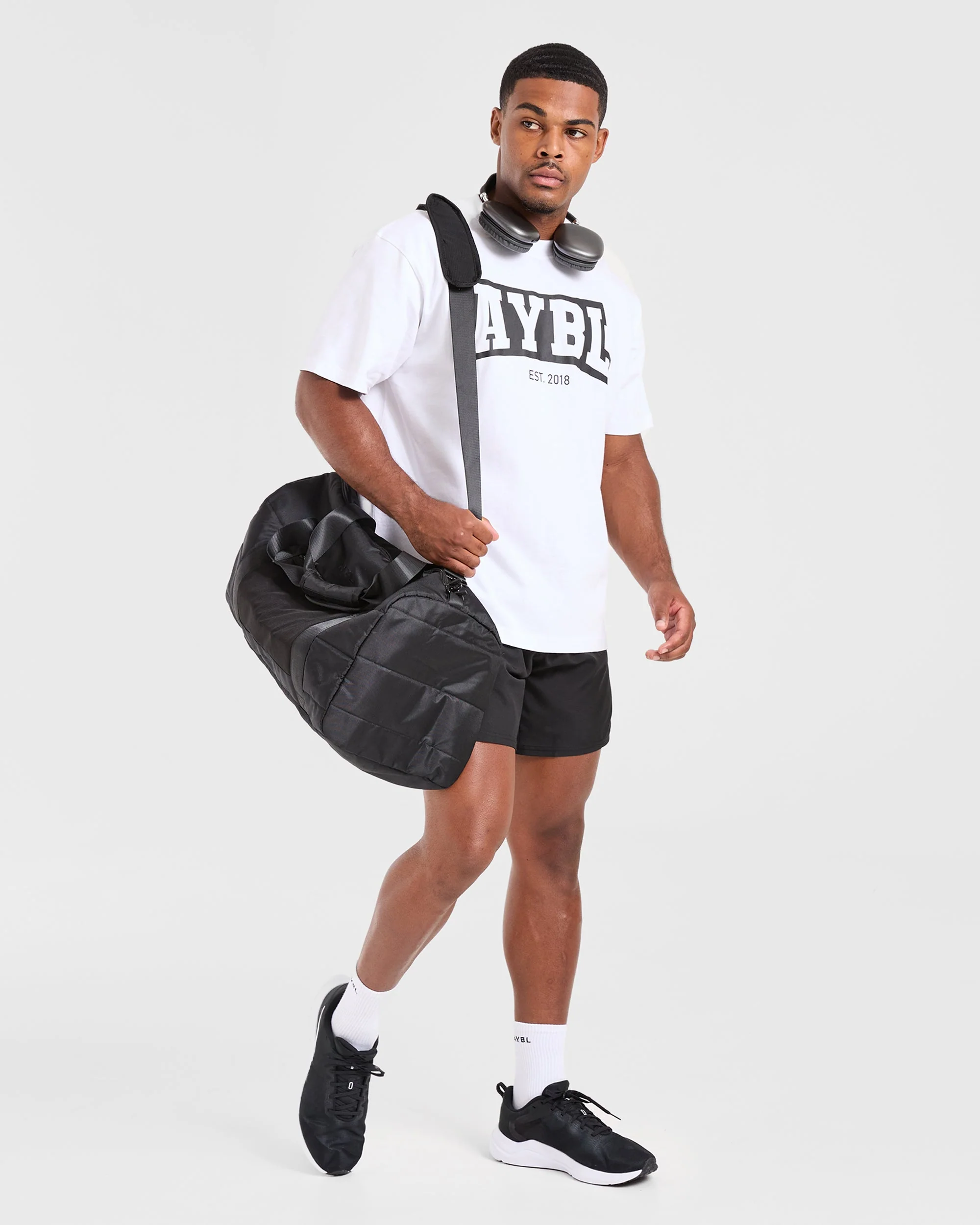 Academy Oversized T Shirt - Wit - Image 8