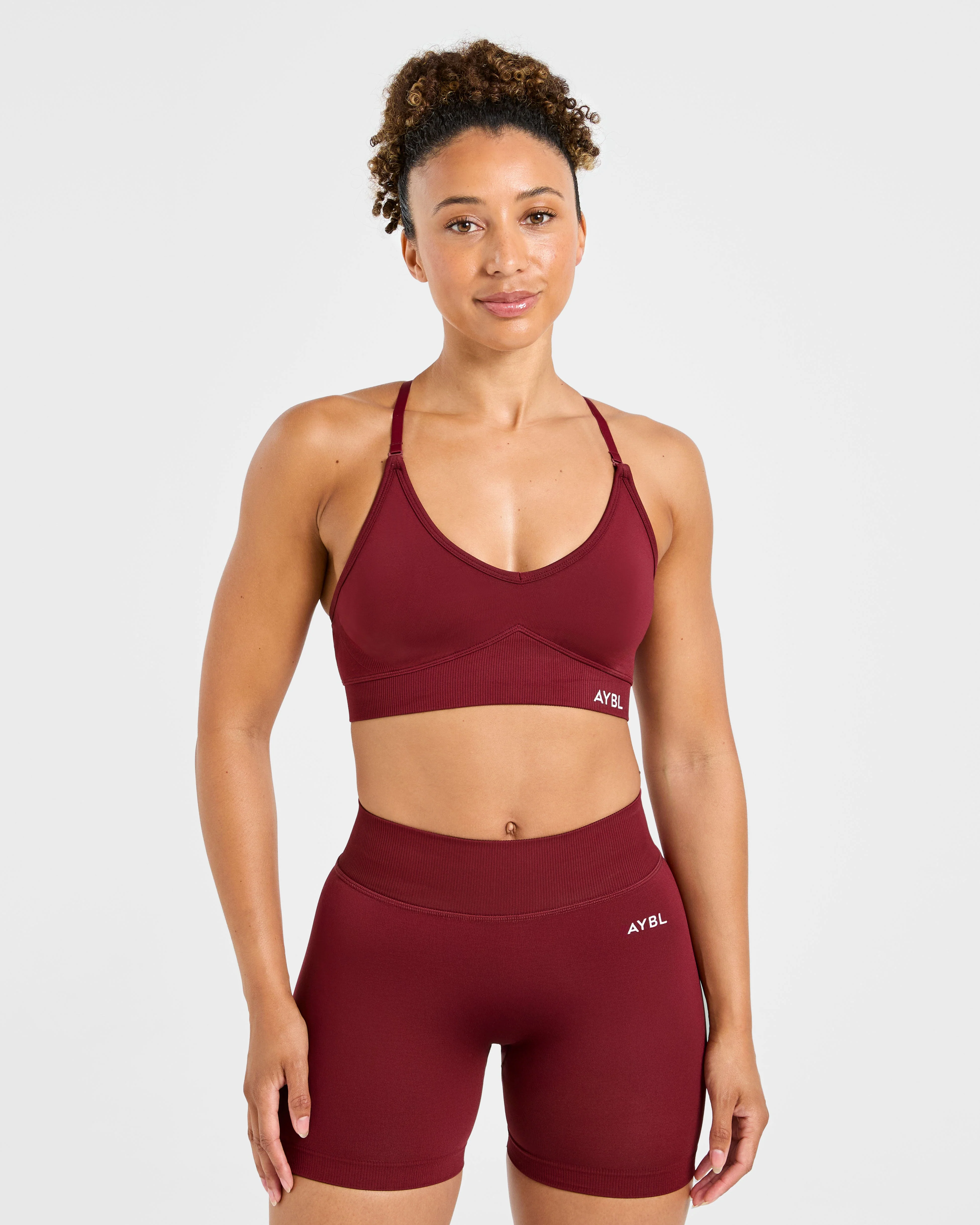 Adapt Seamless Sports Bra - Autumn Rood