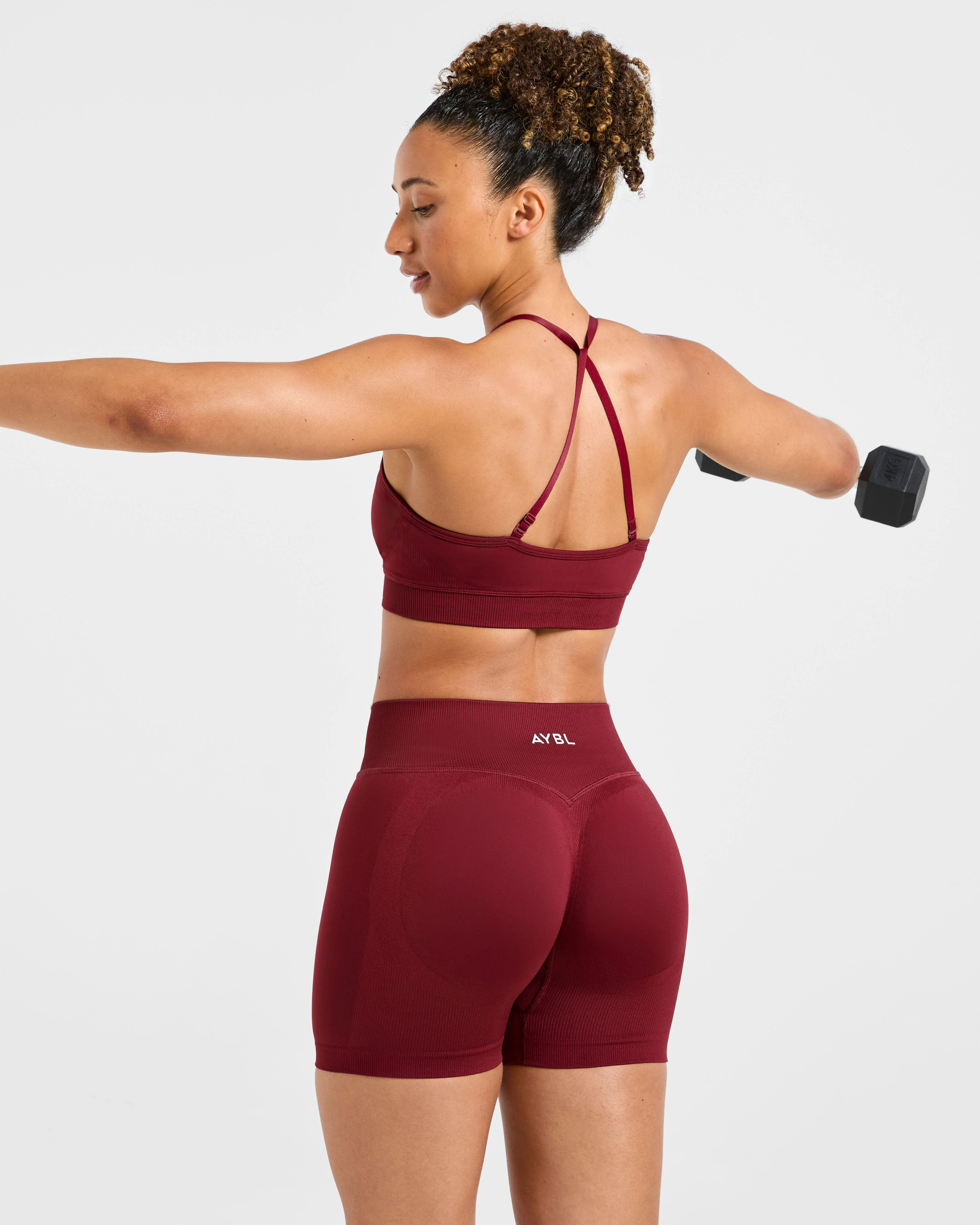 Adapt Seamless Sports Bra - Autumn Rood - Image 7