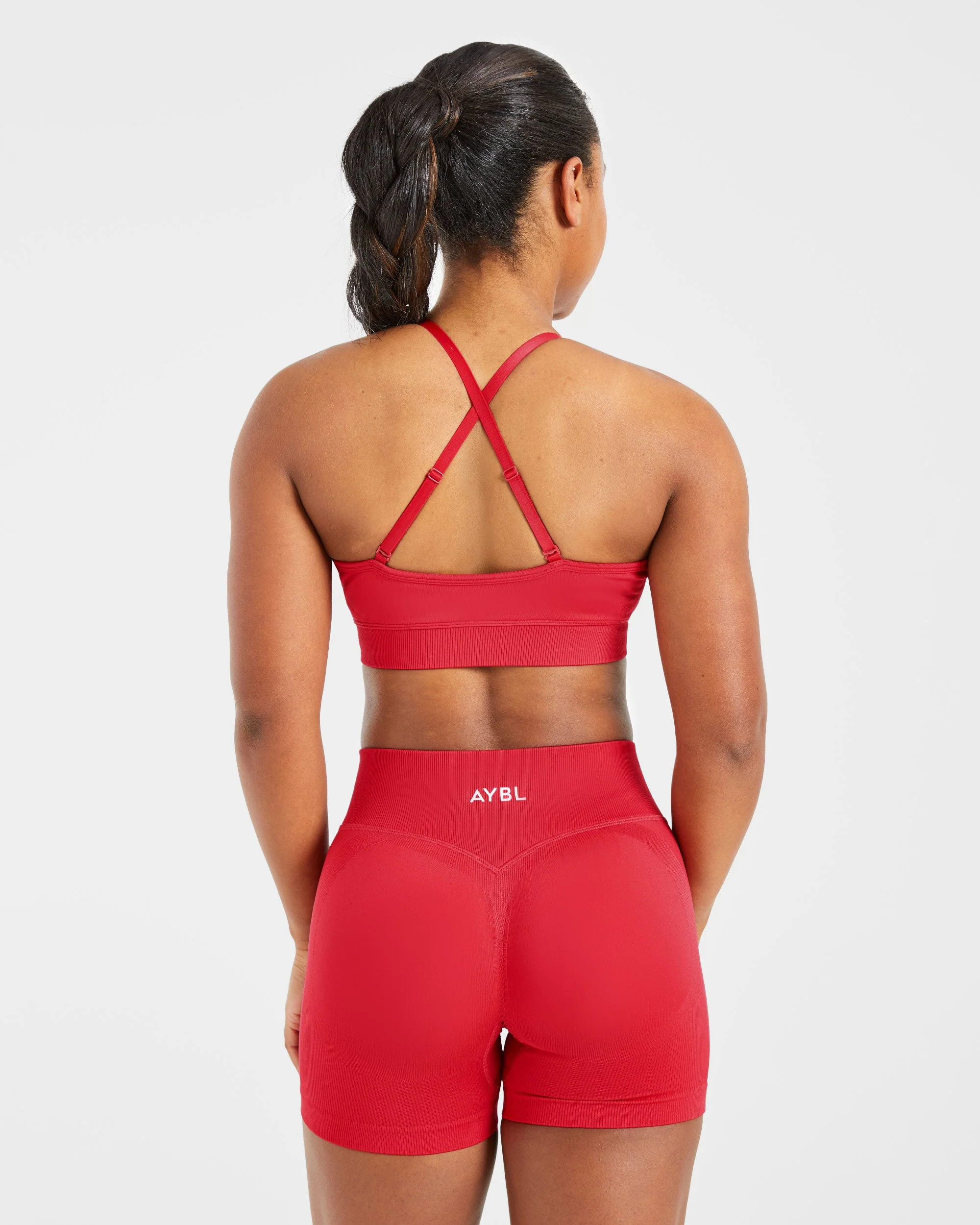 Adapt Seamless Sports Bra - Salsa Rood - Image 2