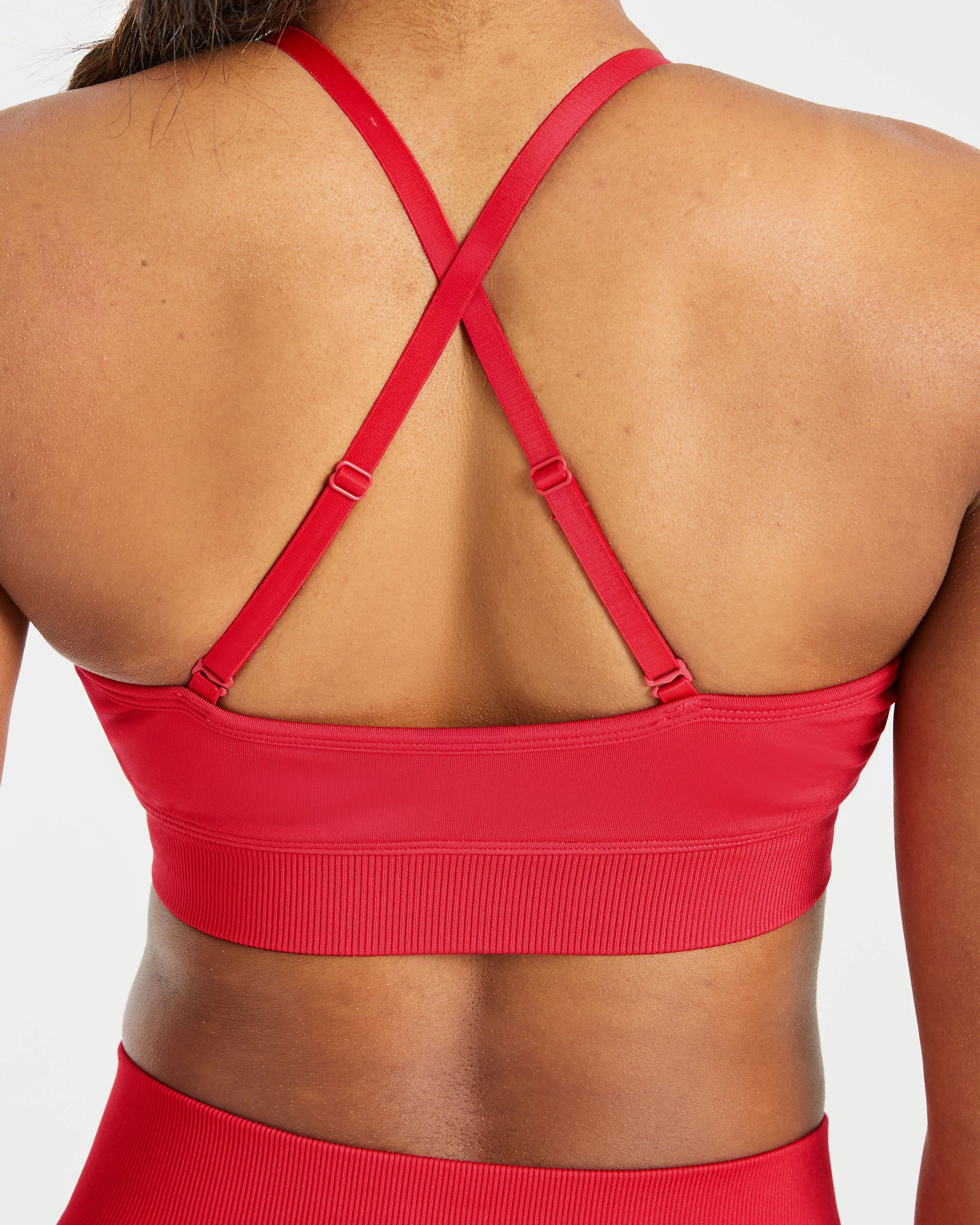 Adapt Seamless Sports Bra - Salsa Rood - Image 6