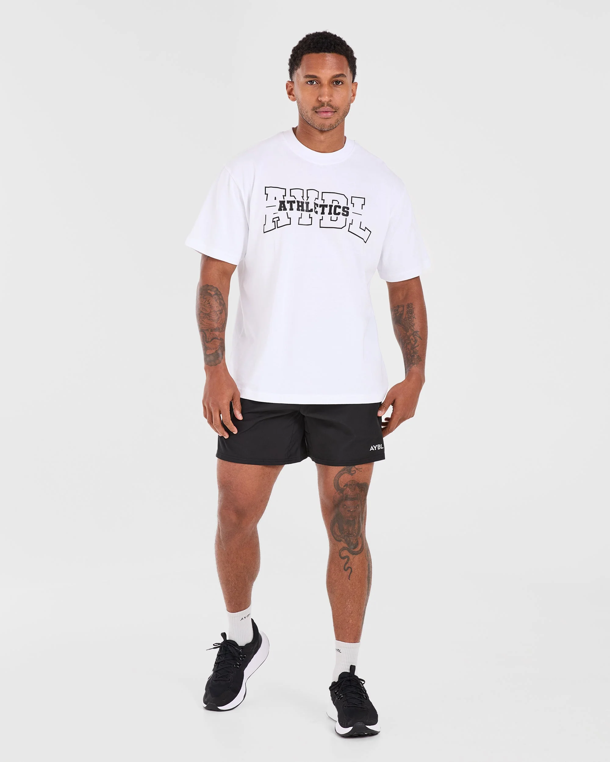 Athletics Oversized T Shirt - Wit - Image 3
