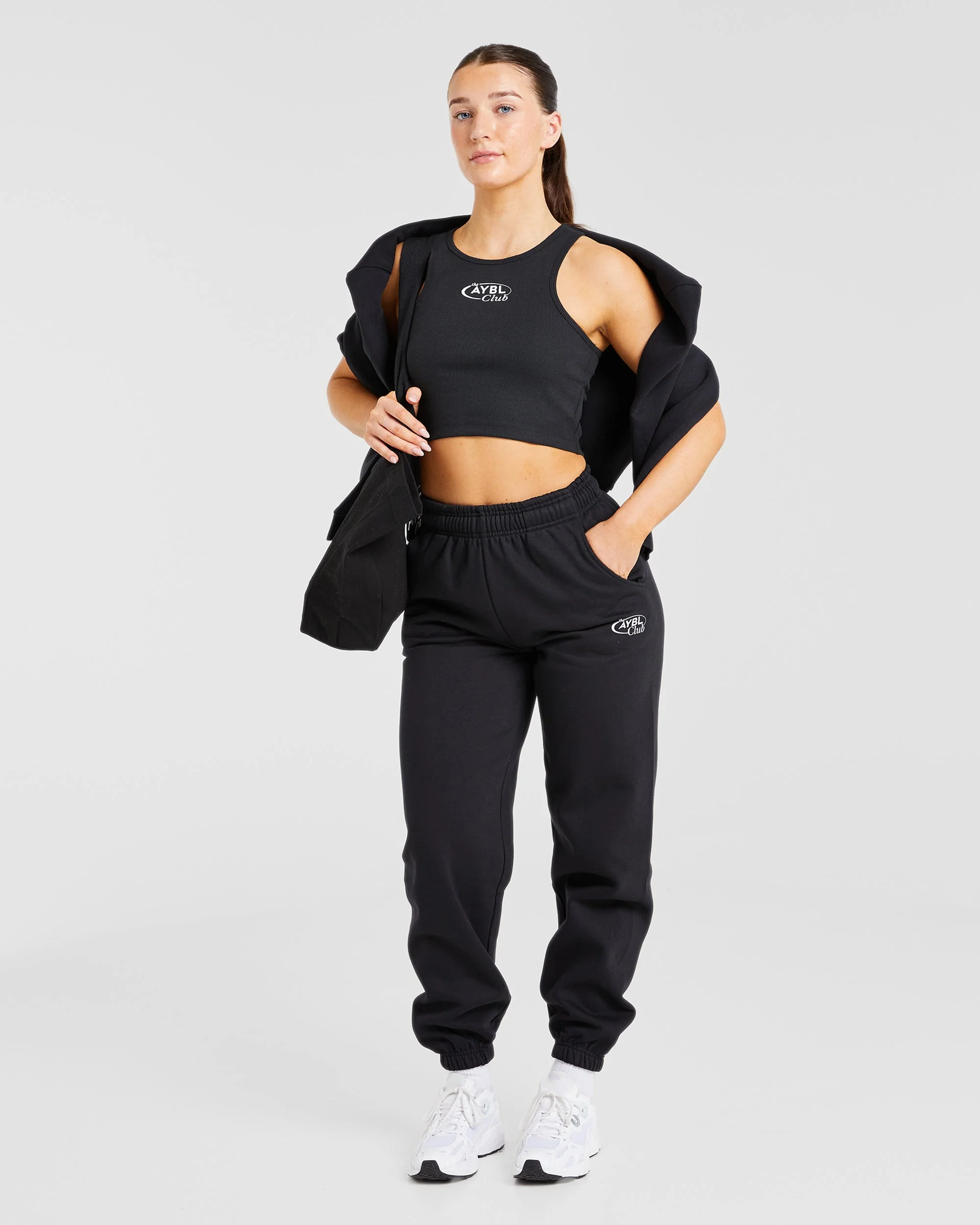 AYBL Club Oversized Joggers - Zwart - Image 6
