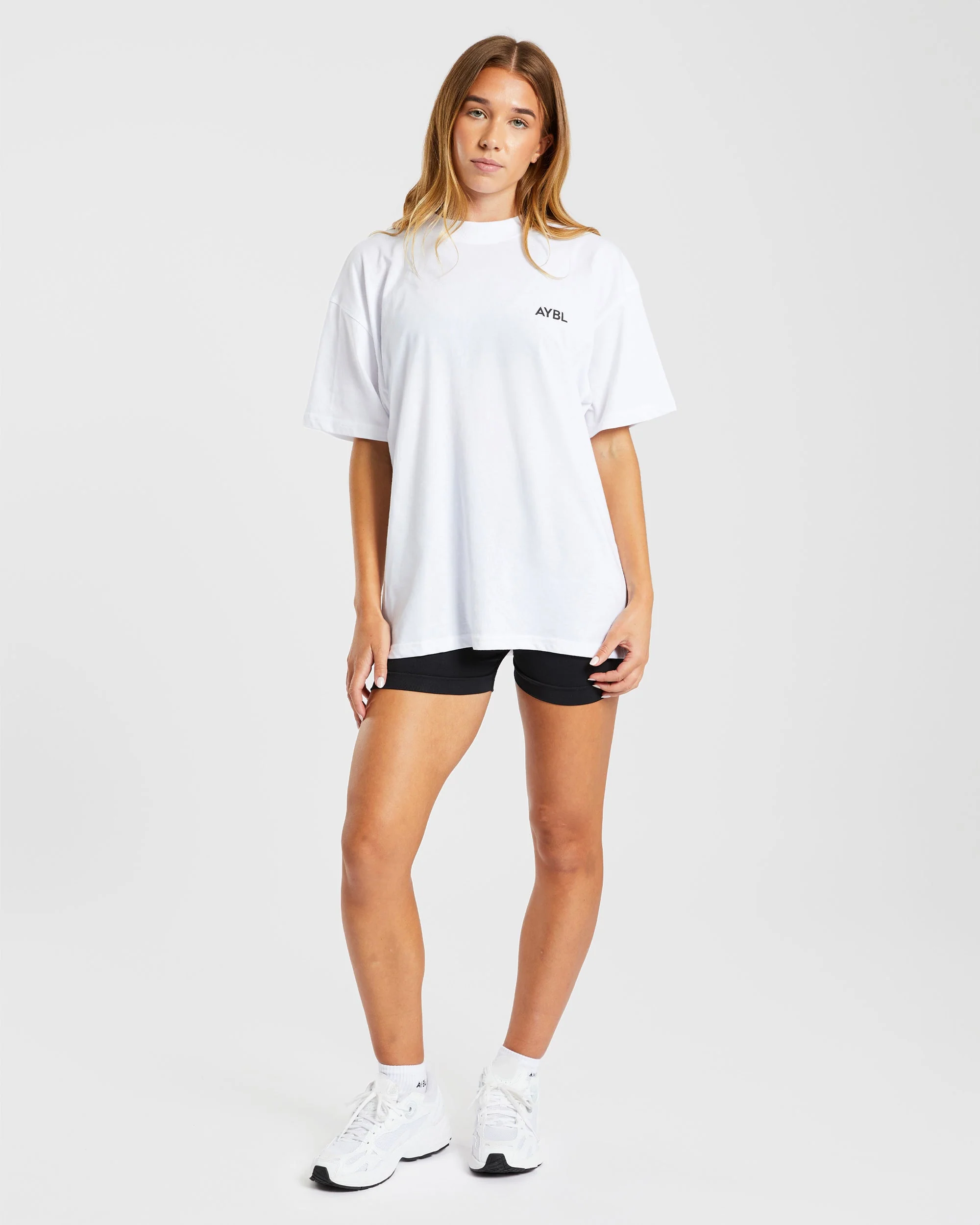 AYBL Club Oversized T Shirt - Wit - Image 3