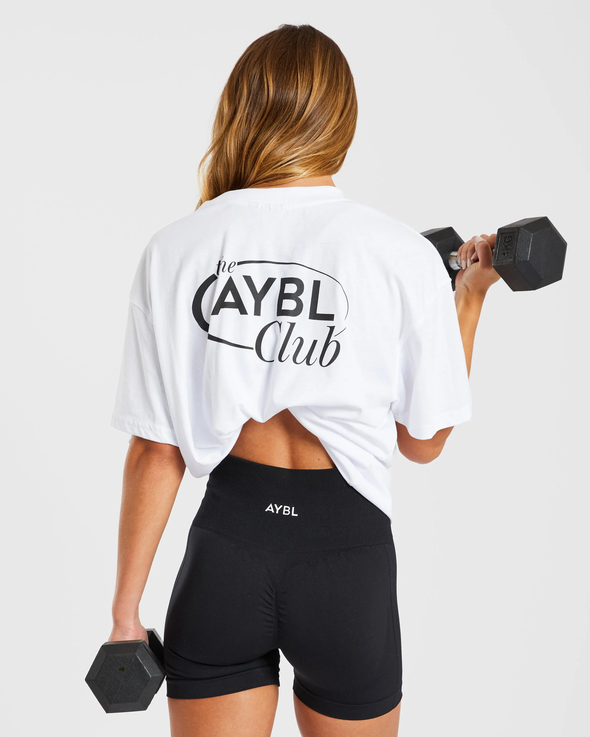 AYBL Club Oversized T Shirt - Wit - Image 8