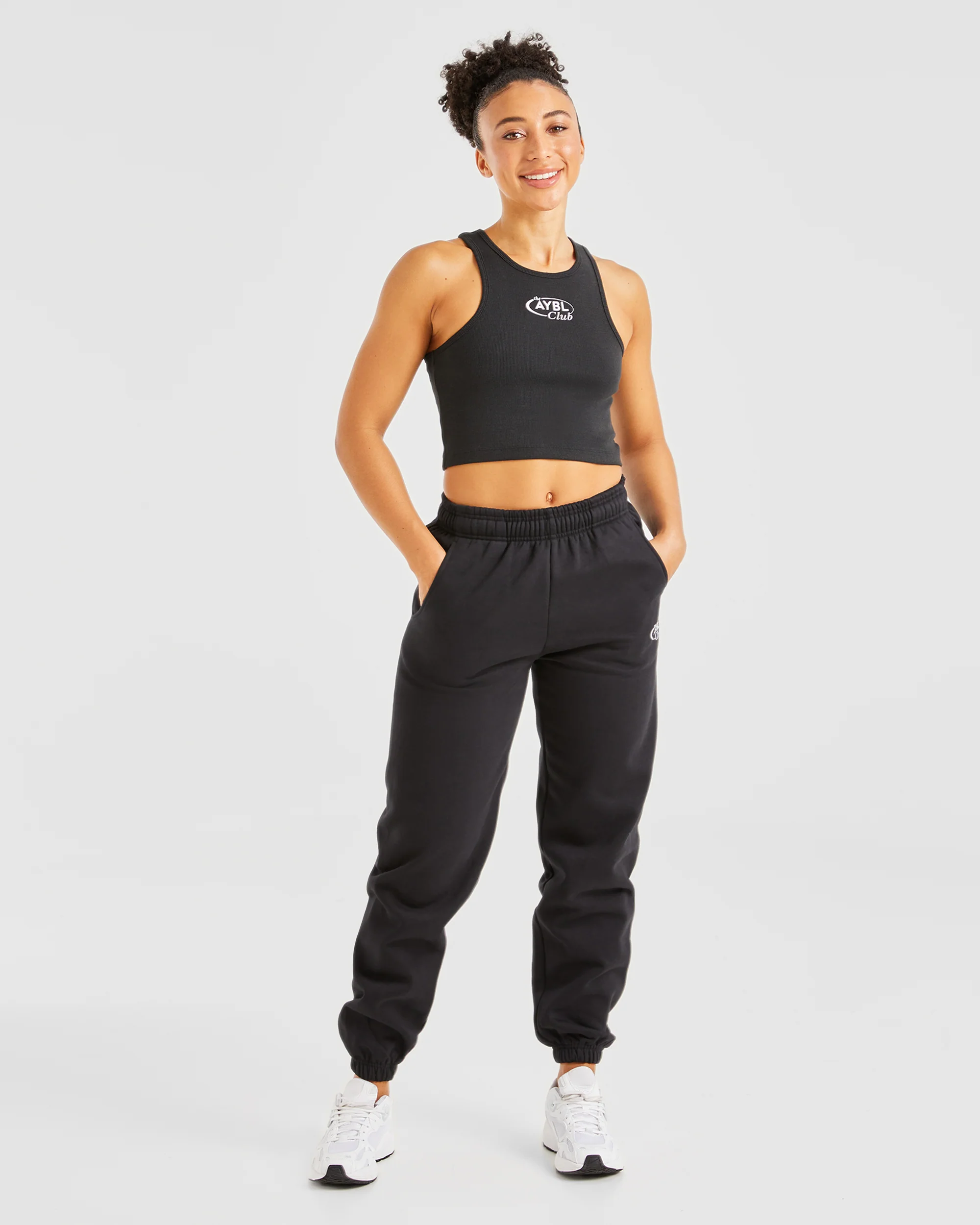 AYBL Club Vest Top - Zwart - Image 3