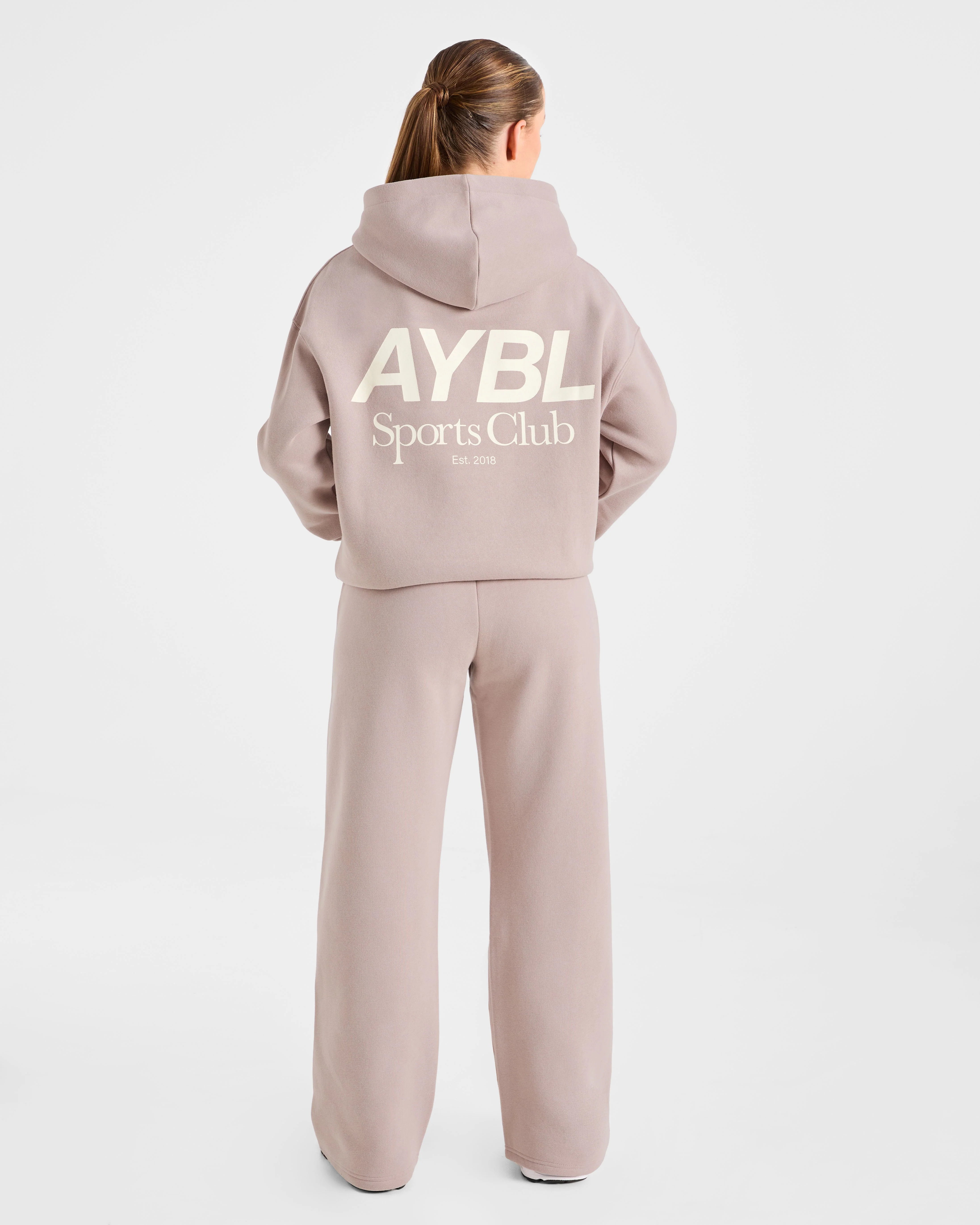 AYBL Sports Club Oversized Hoodie - Mink Roze - Image 4