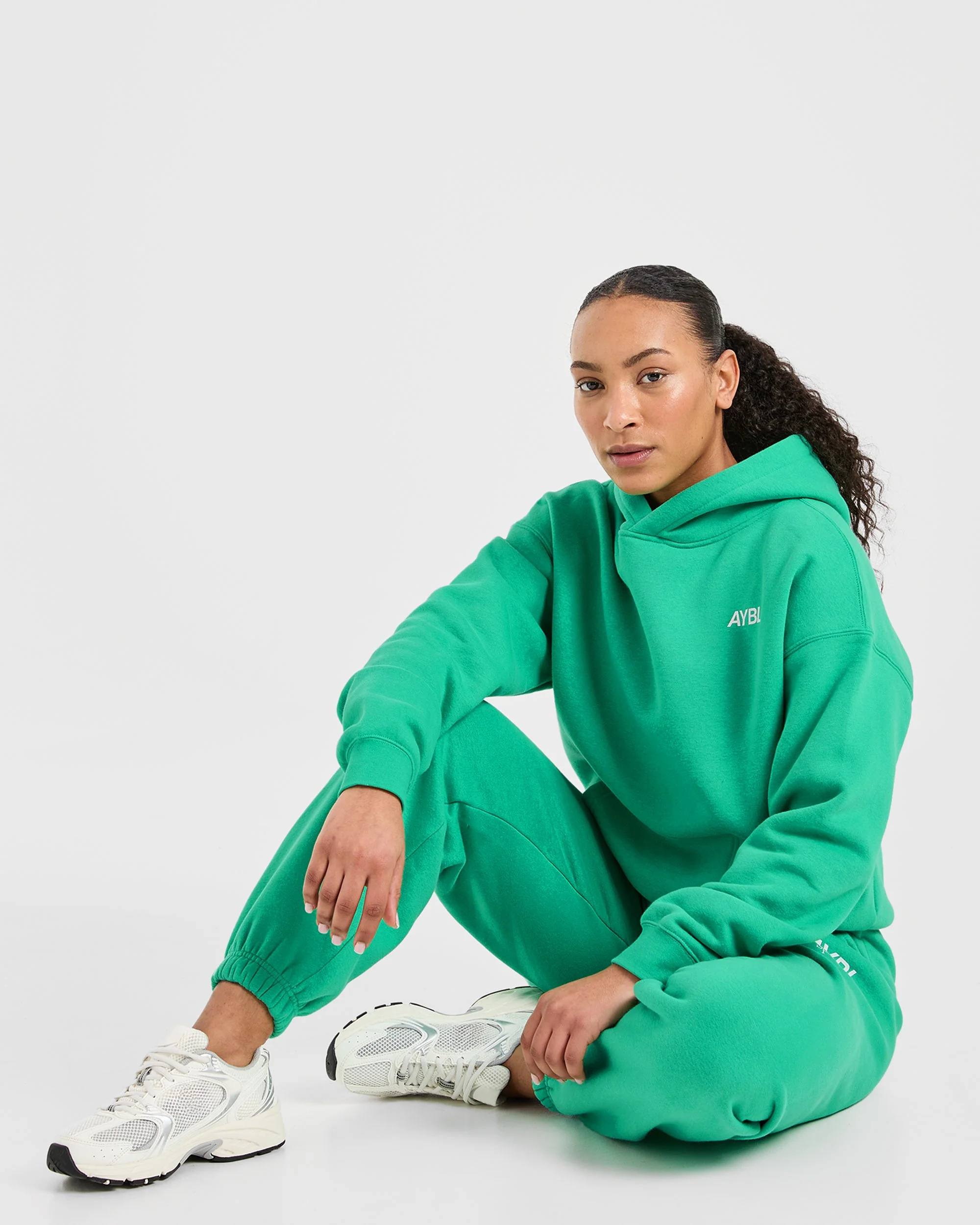 AYBL Sports Club Oversized Hoodie - Racing Groen - Image 7