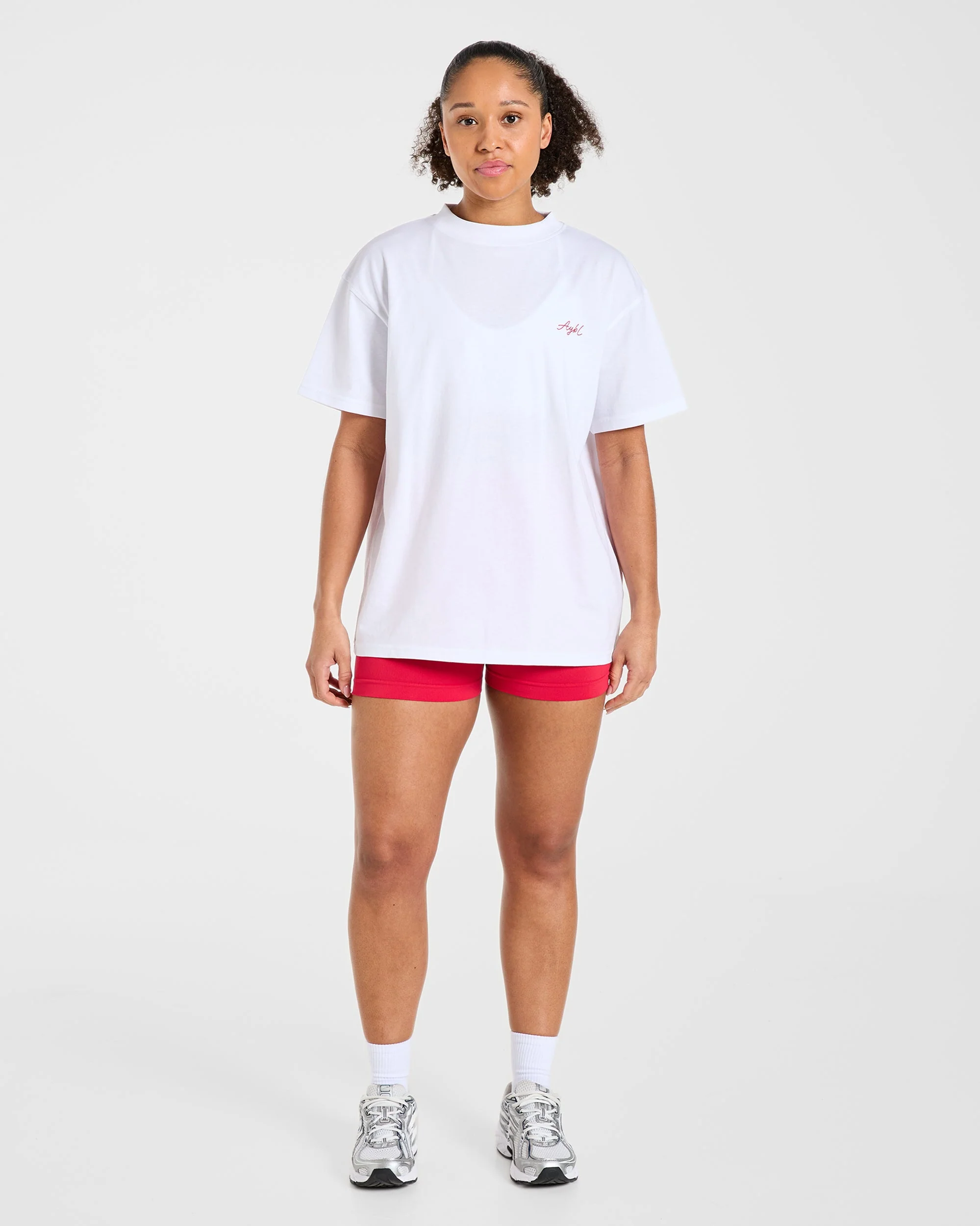 AYBL Studio Oversized T Shirt - Wit - Image 3
