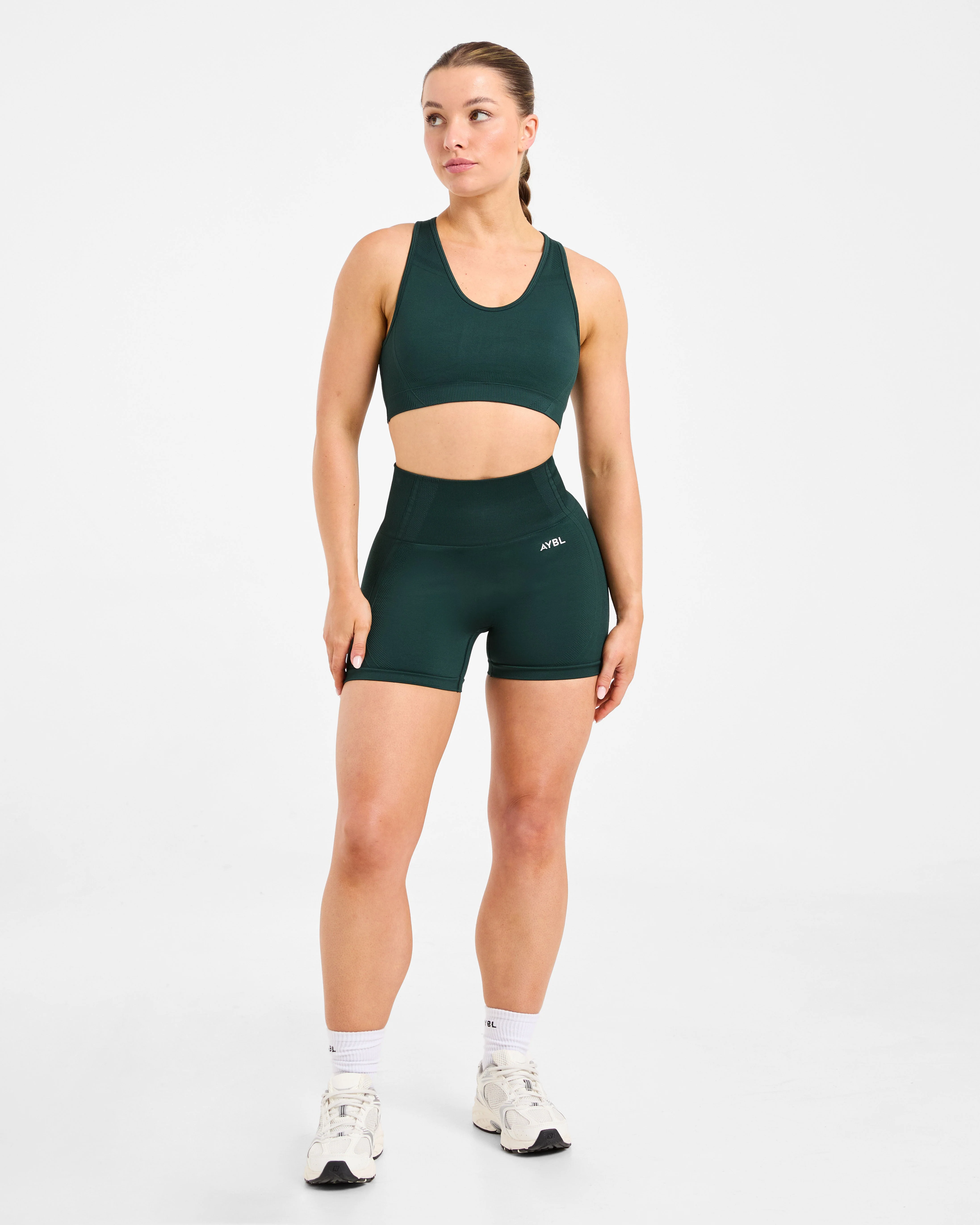 Balance V3 Seamless Sports Bra - Dark Groen - Image 3