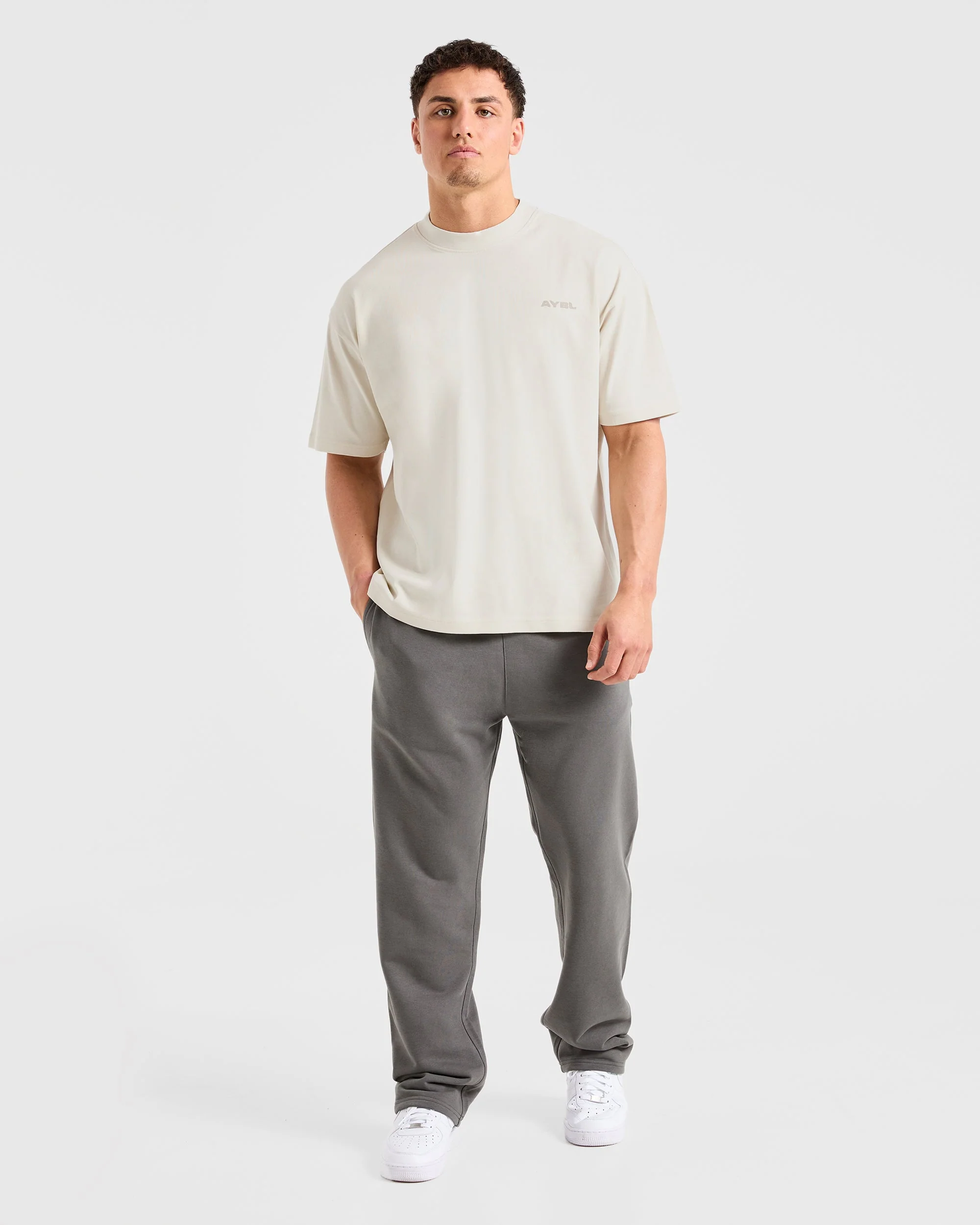 Blur Oversized T Shirt - Off Wit - Image 4
