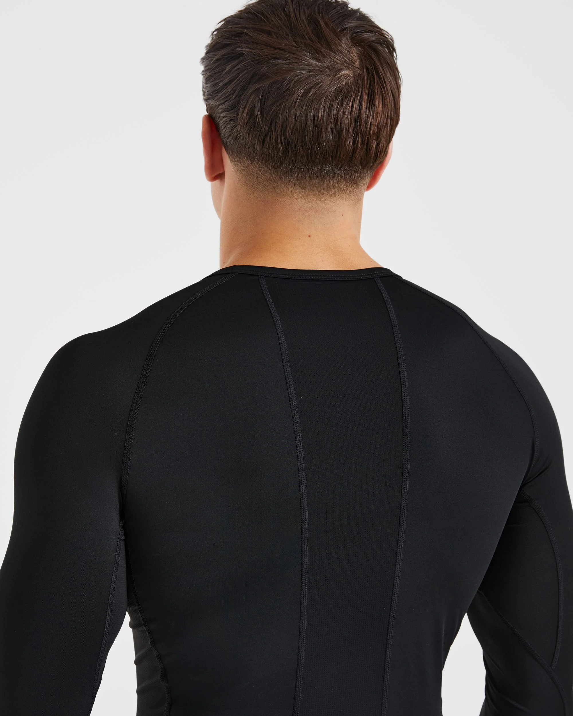 Compression Long Sleeve T Shirt - Zwart - Image 4