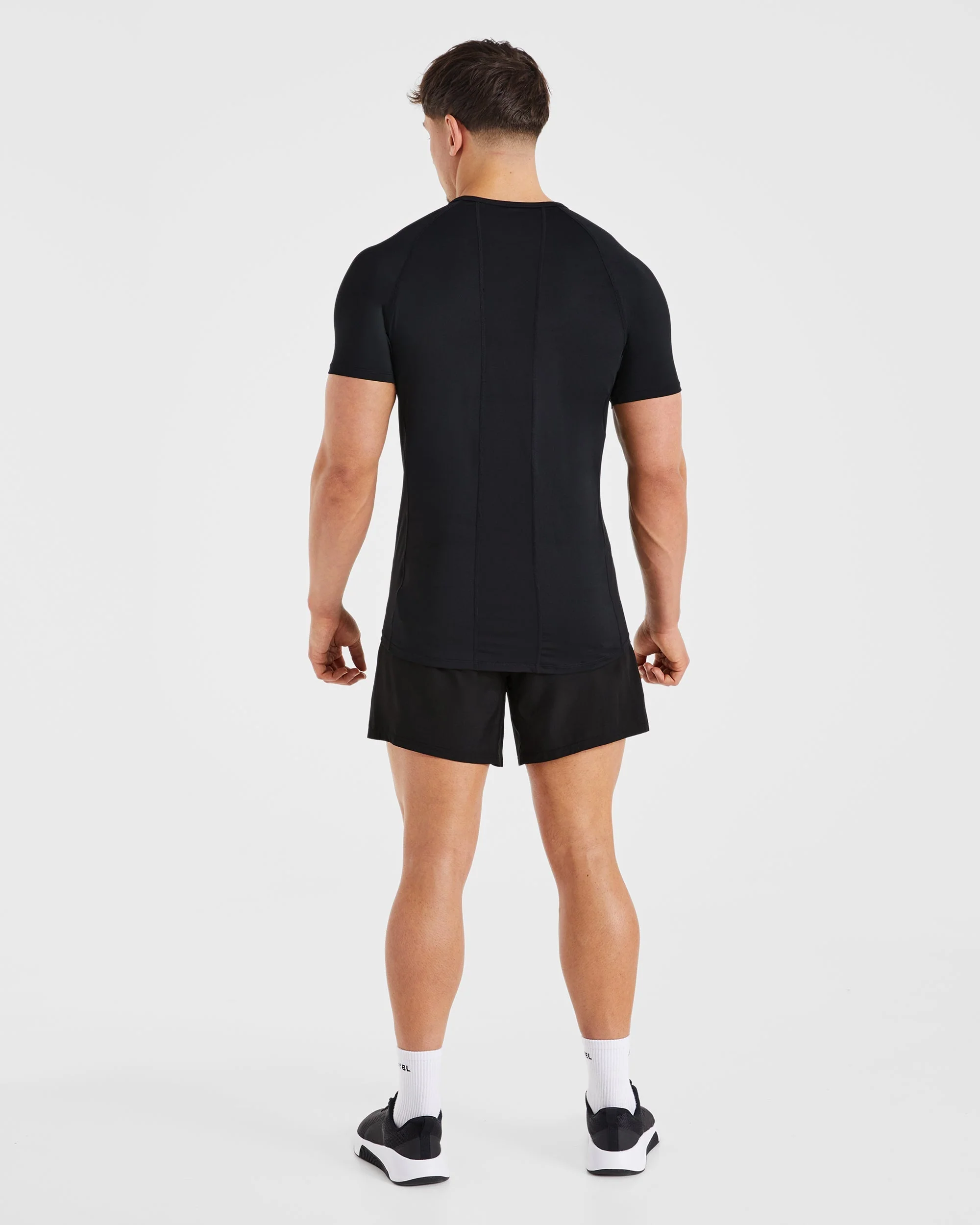 Compression Relaxed T Shirt - Zwart - Image 4