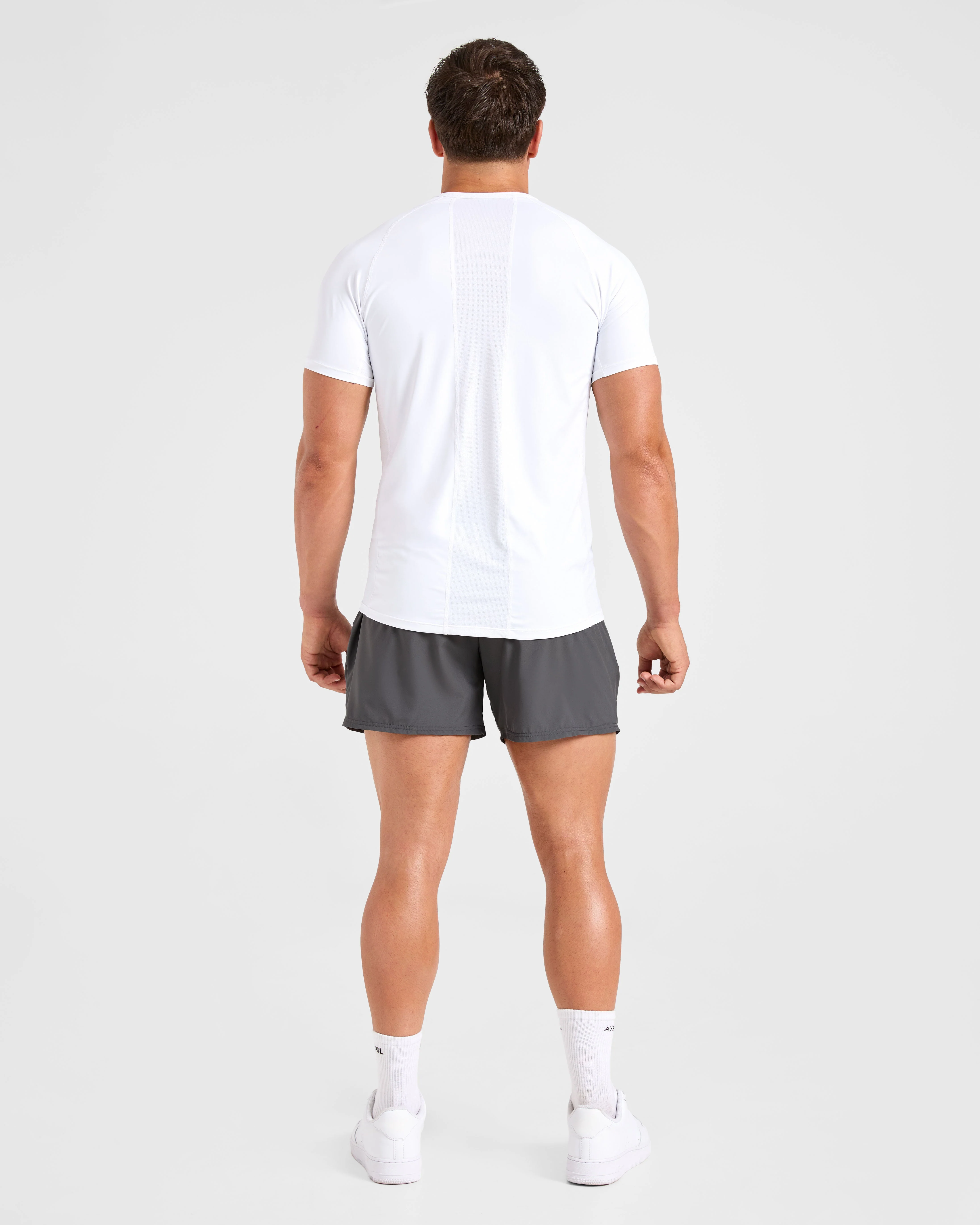 Compression Relaxed T Shirt - Wit - Image 4