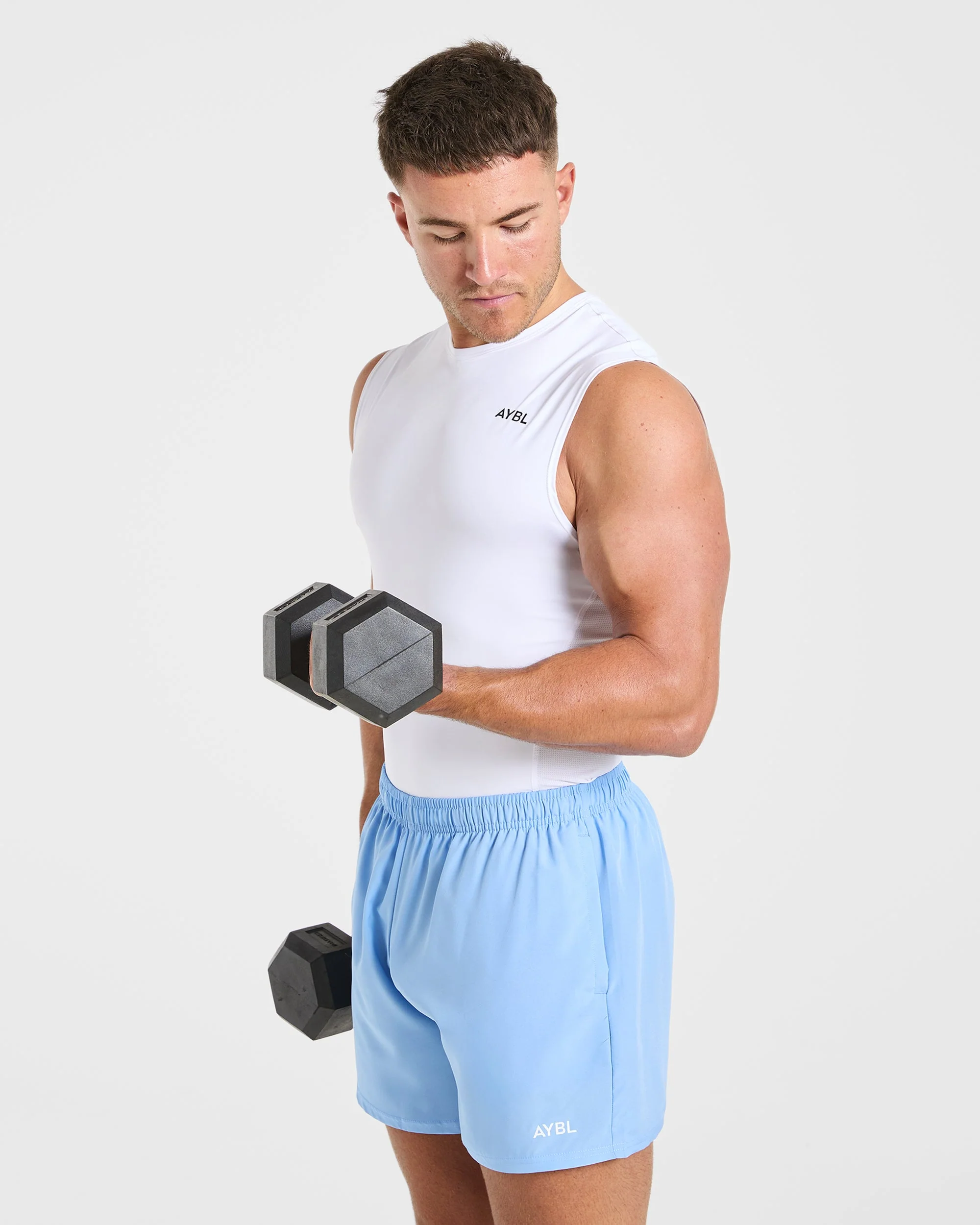 Core 5" Shorts - Air Blauw - Image 7