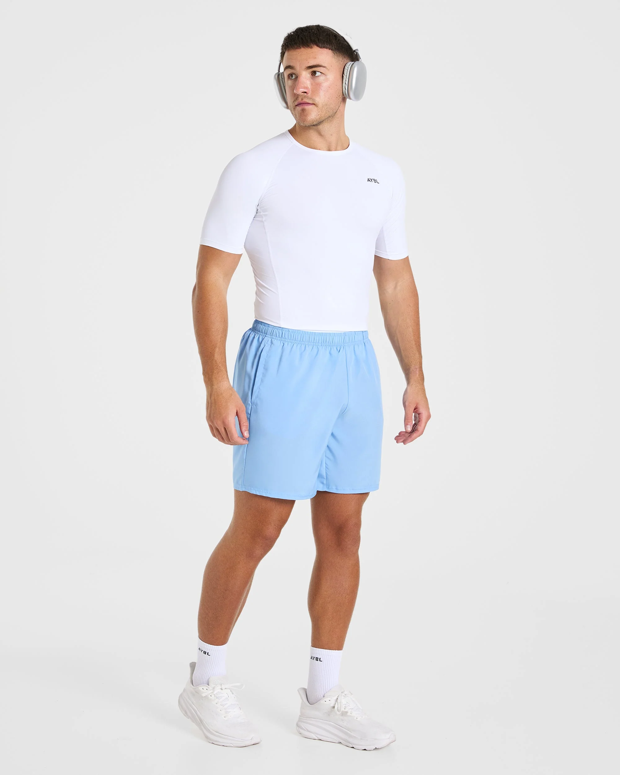 Core 7" Shorts - Air Blauw - Image 8