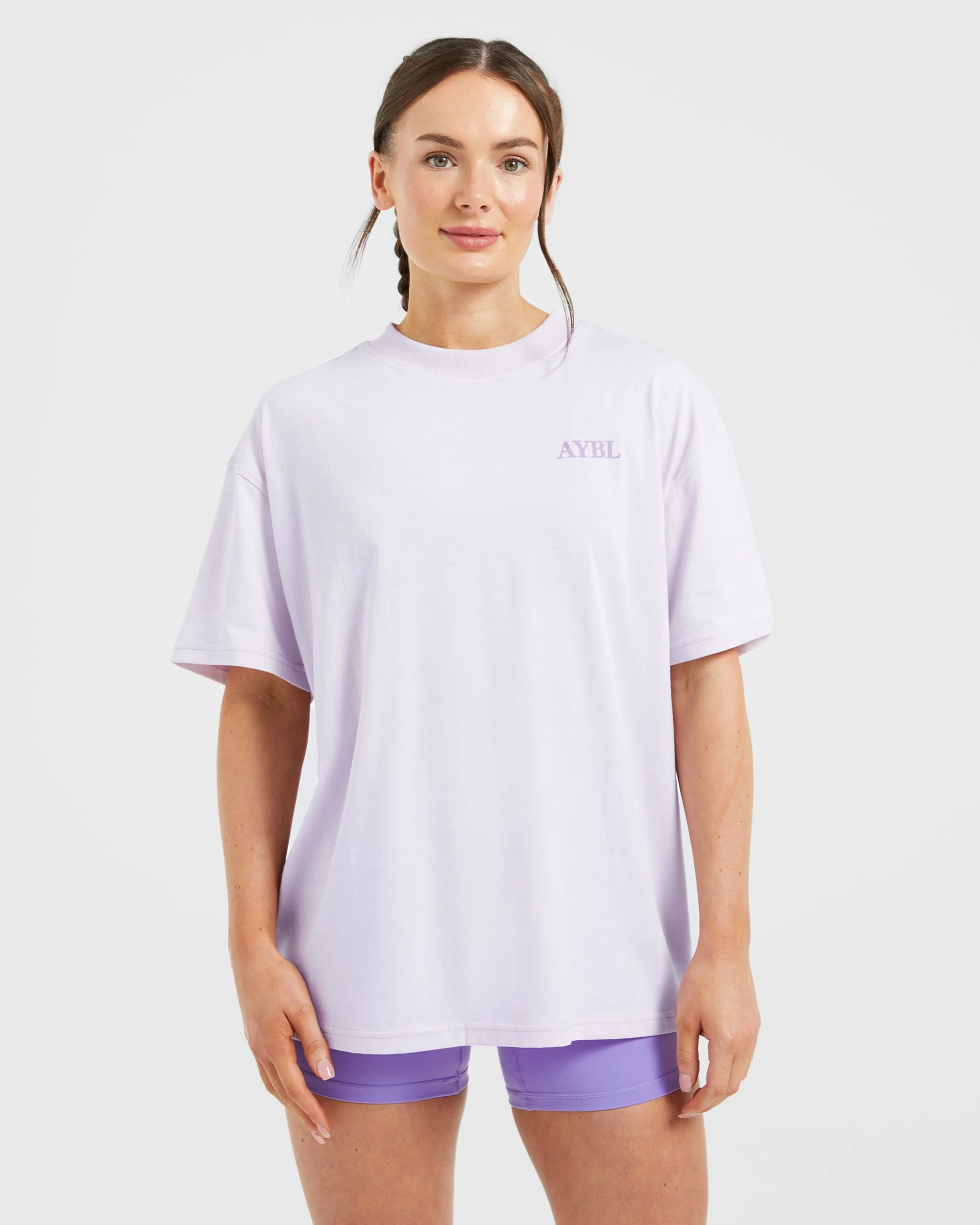Do It For You Oversized T Shirt - Orchid Paars - Image 2