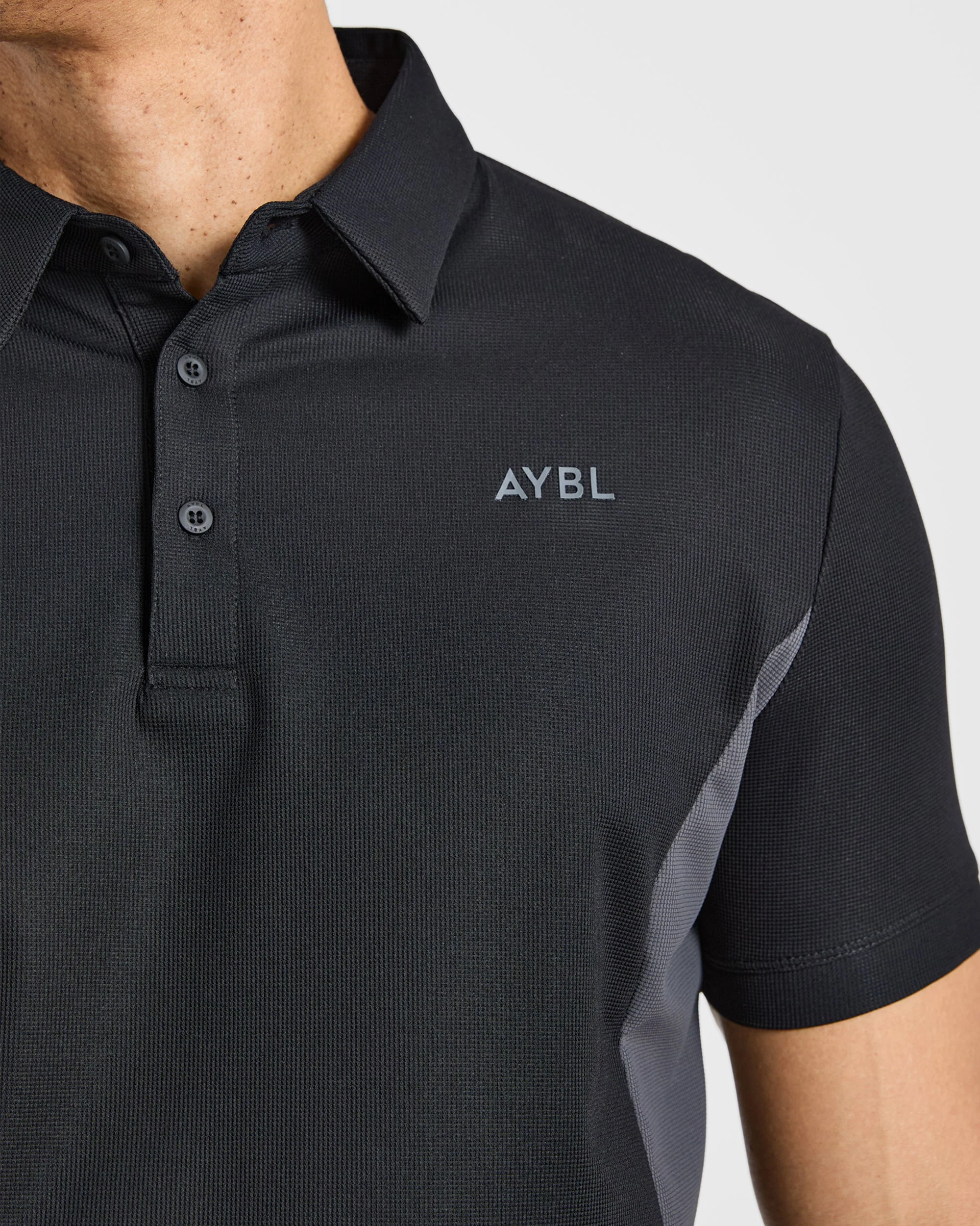 Edge Polo - Schwarz/Charcoal - Image 5