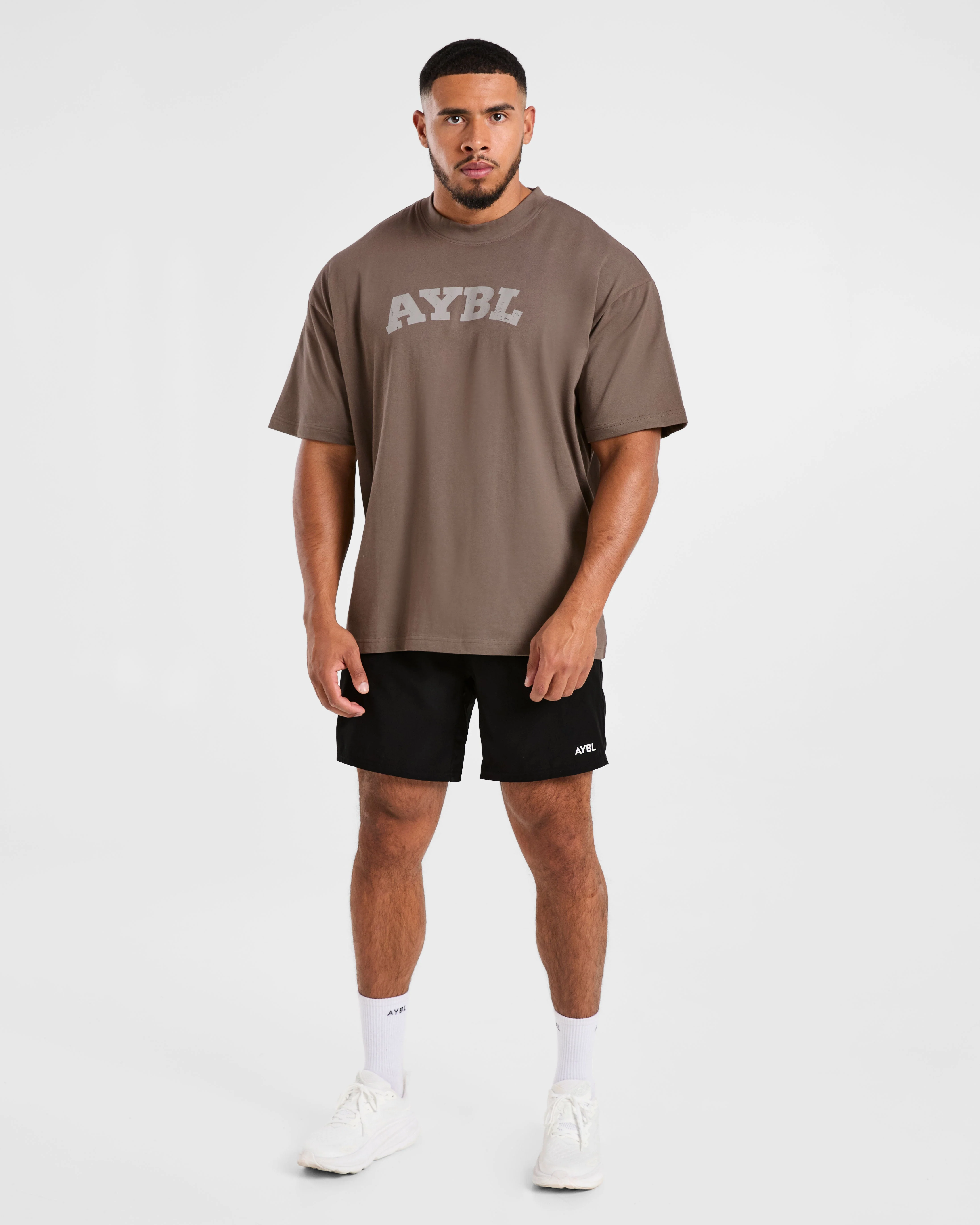 Elite Oversized T Shirt- Umber Bruin - Image 3
