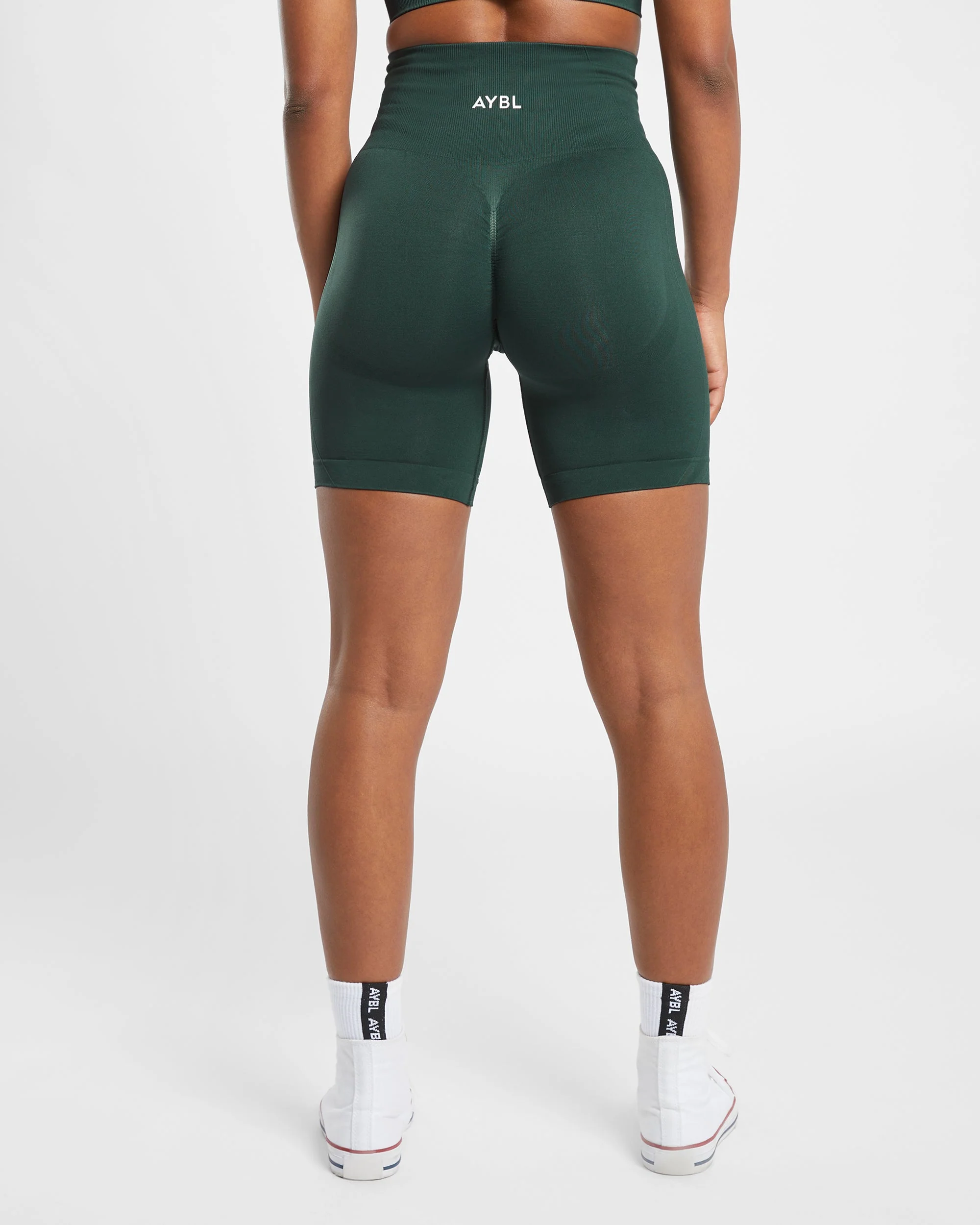 Empower Seamless Cycling Shorts - Dark Groen - Image 2