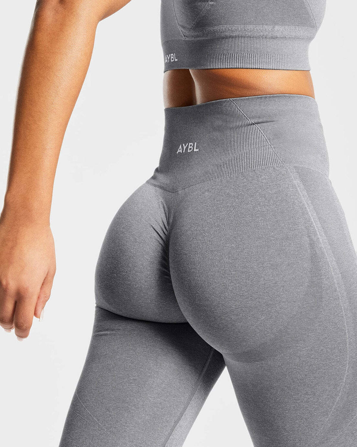 Empower Seamless Leggings - Grijs Marl - Image 6