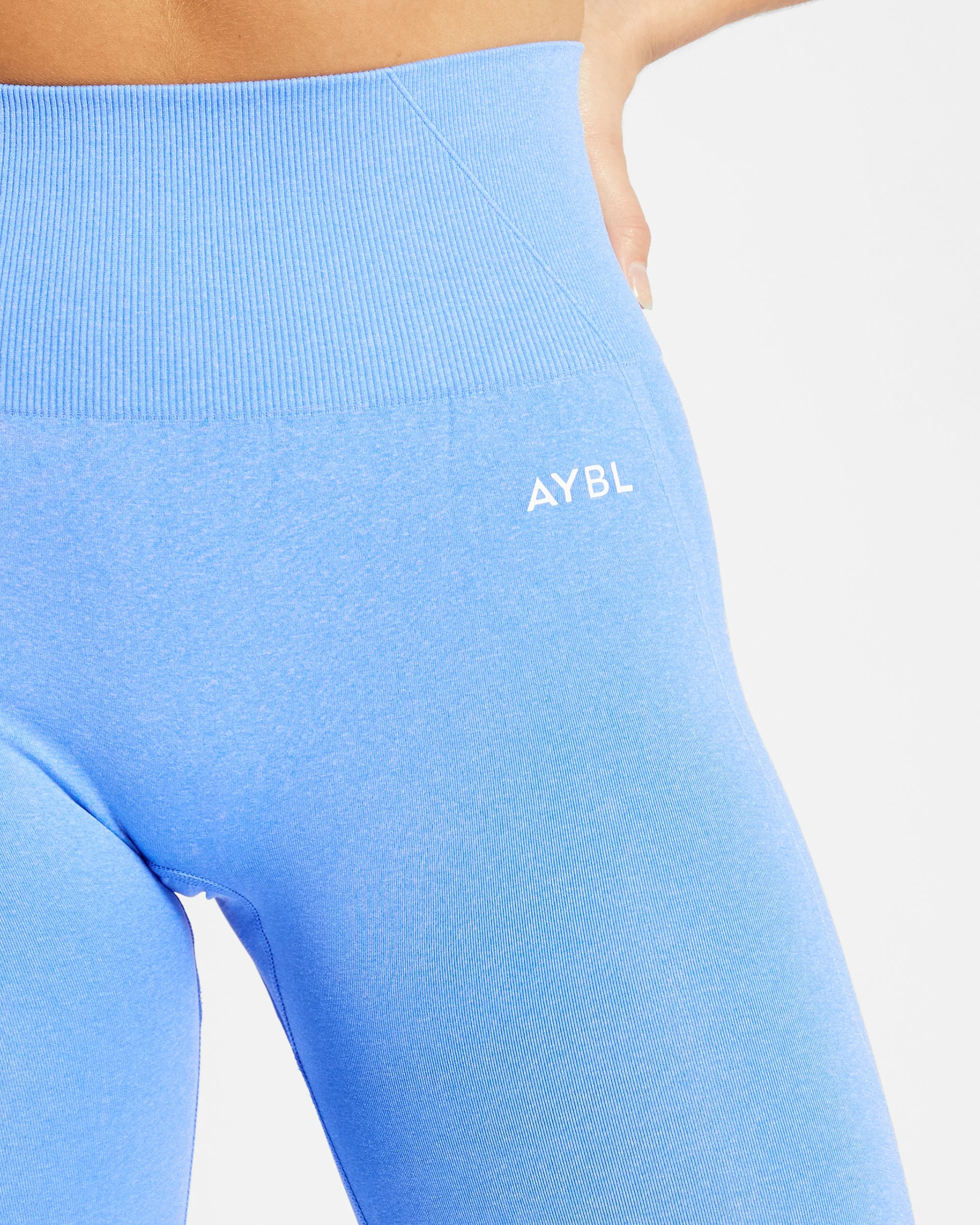 Empower Seamless Leggings - Spring Blauw Marl - Image 5