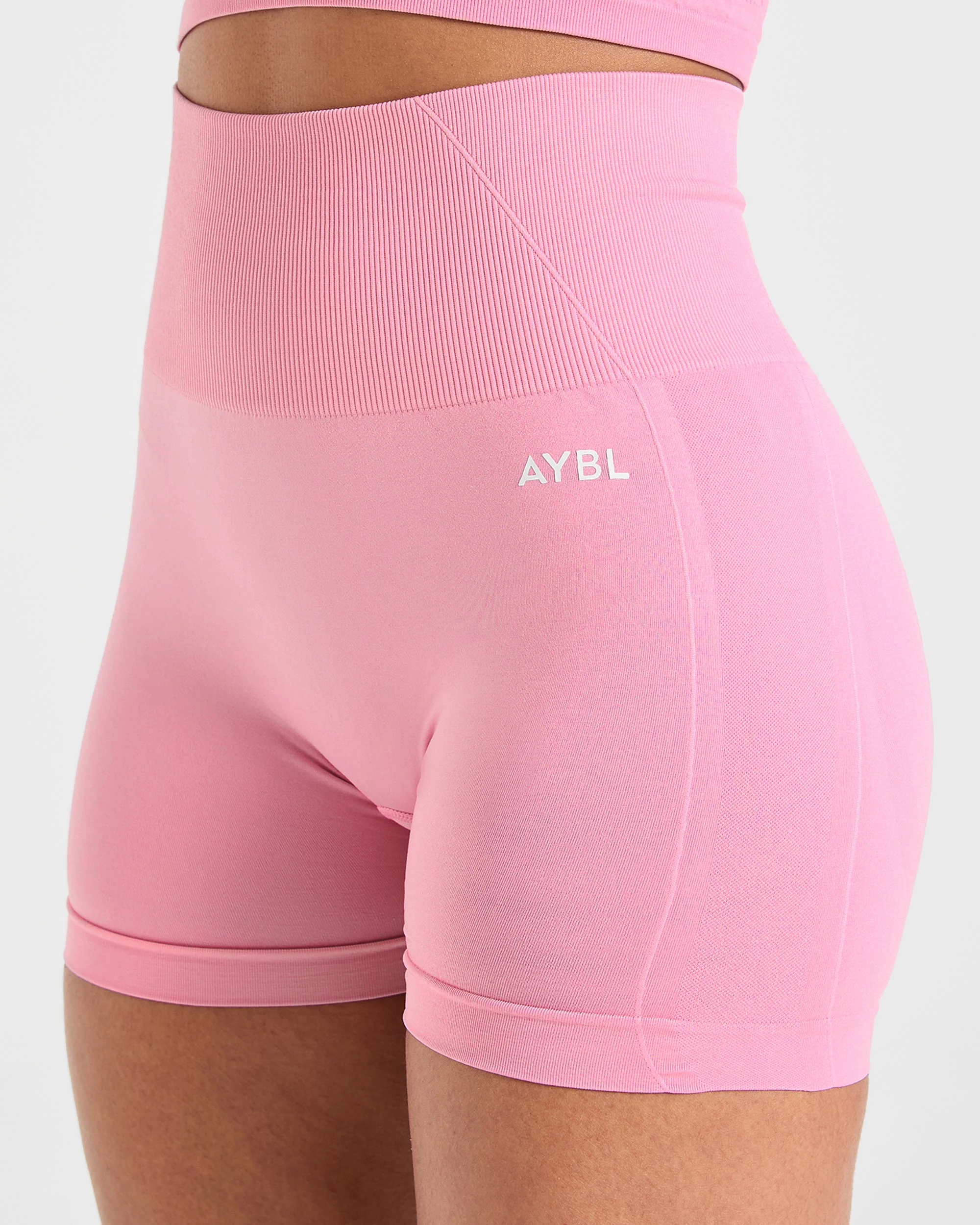 Empower Seamless Shorts - Baby Roze - Image 5