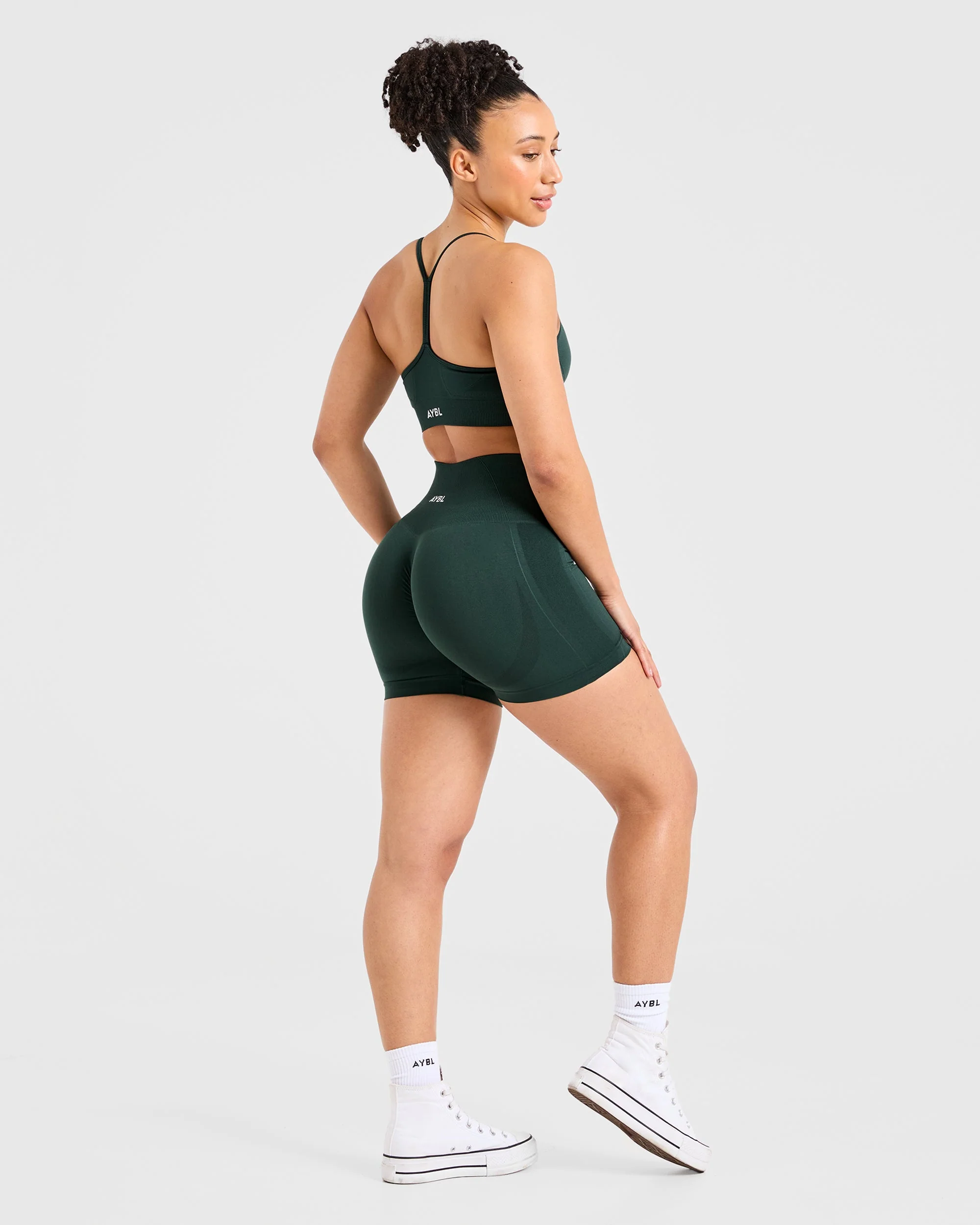 Empower Seamless Shorts - Dark Groen - Image 3