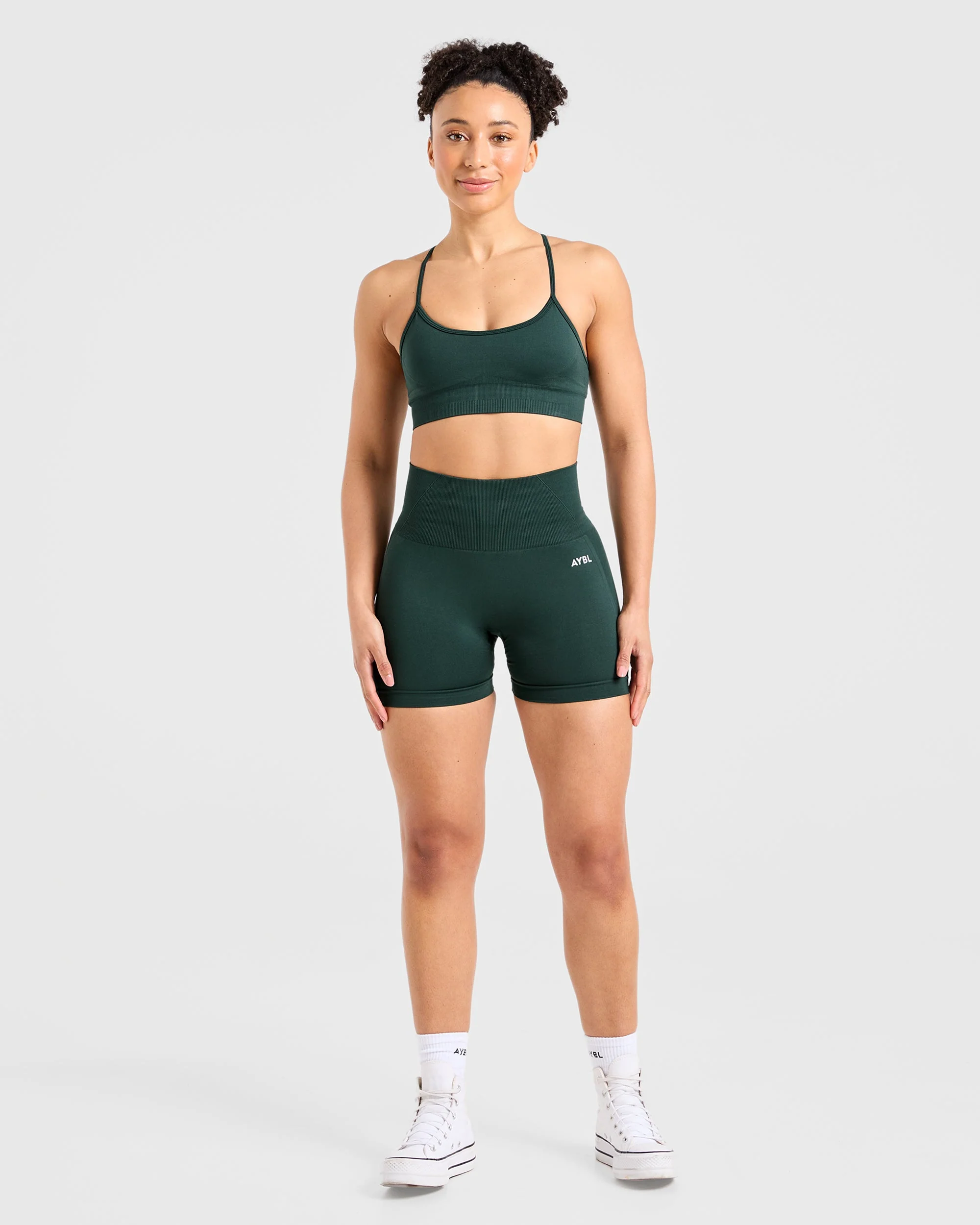 Empower Seamless Shorts - Dark Groen - Image 4