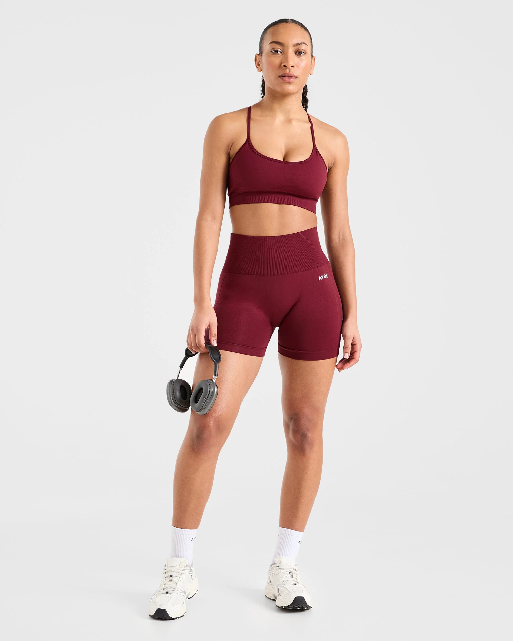 Empower Seamless Shorts - Rood Wine - Image 8