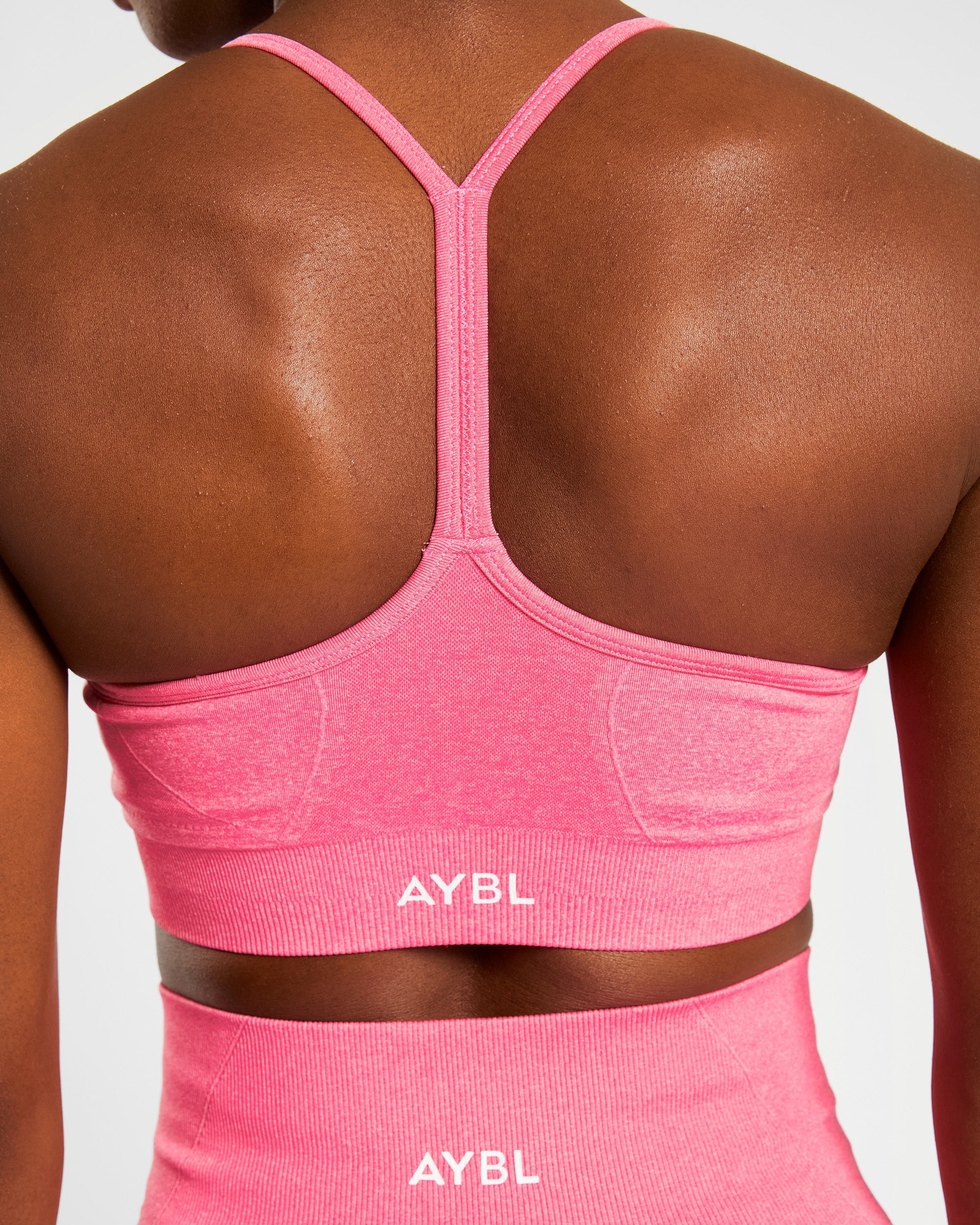 Empower Seamless Sports Bra - Roze Marl - Image 14