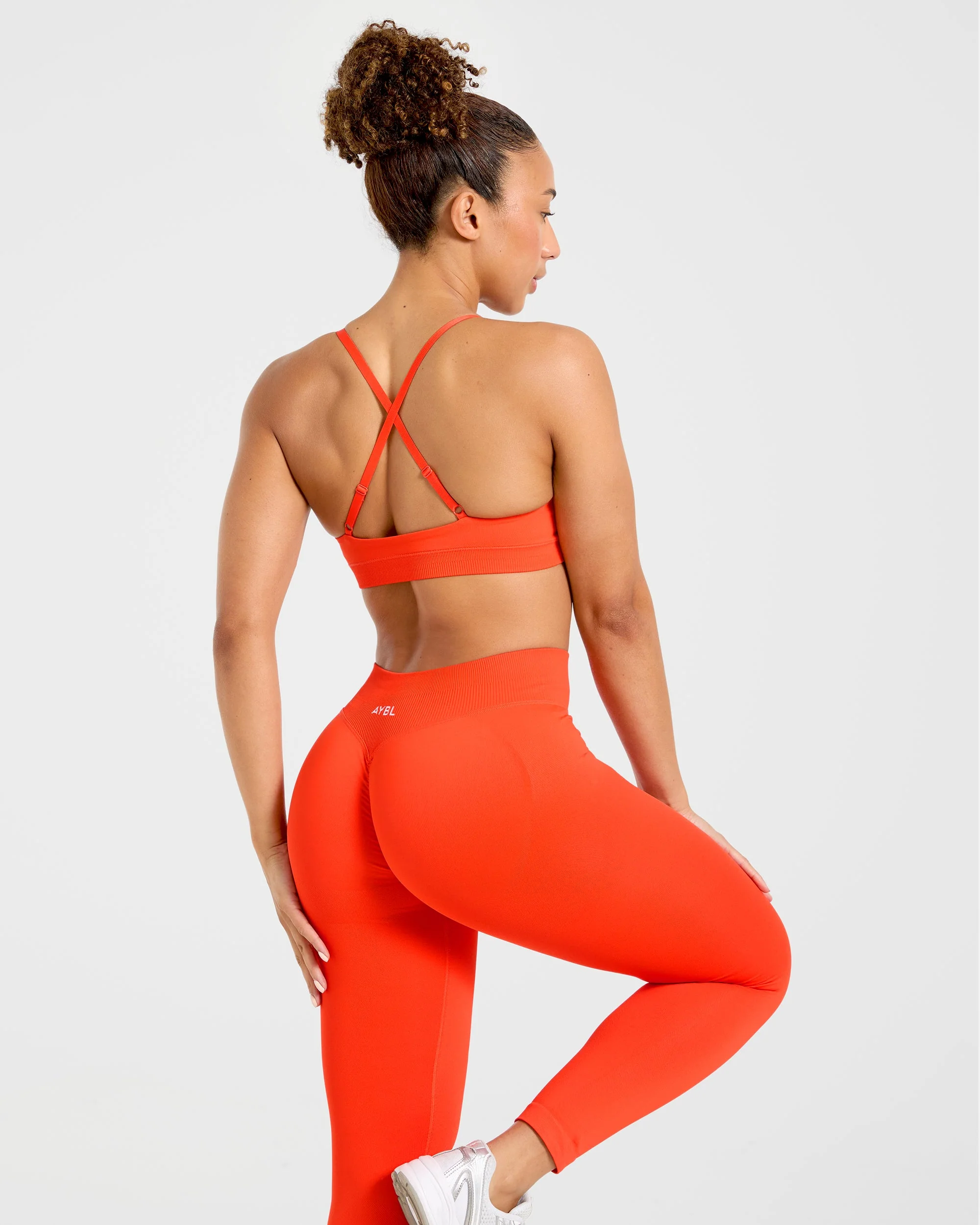 Enhance Seamless Leggings - Summer Oranje - Image 7