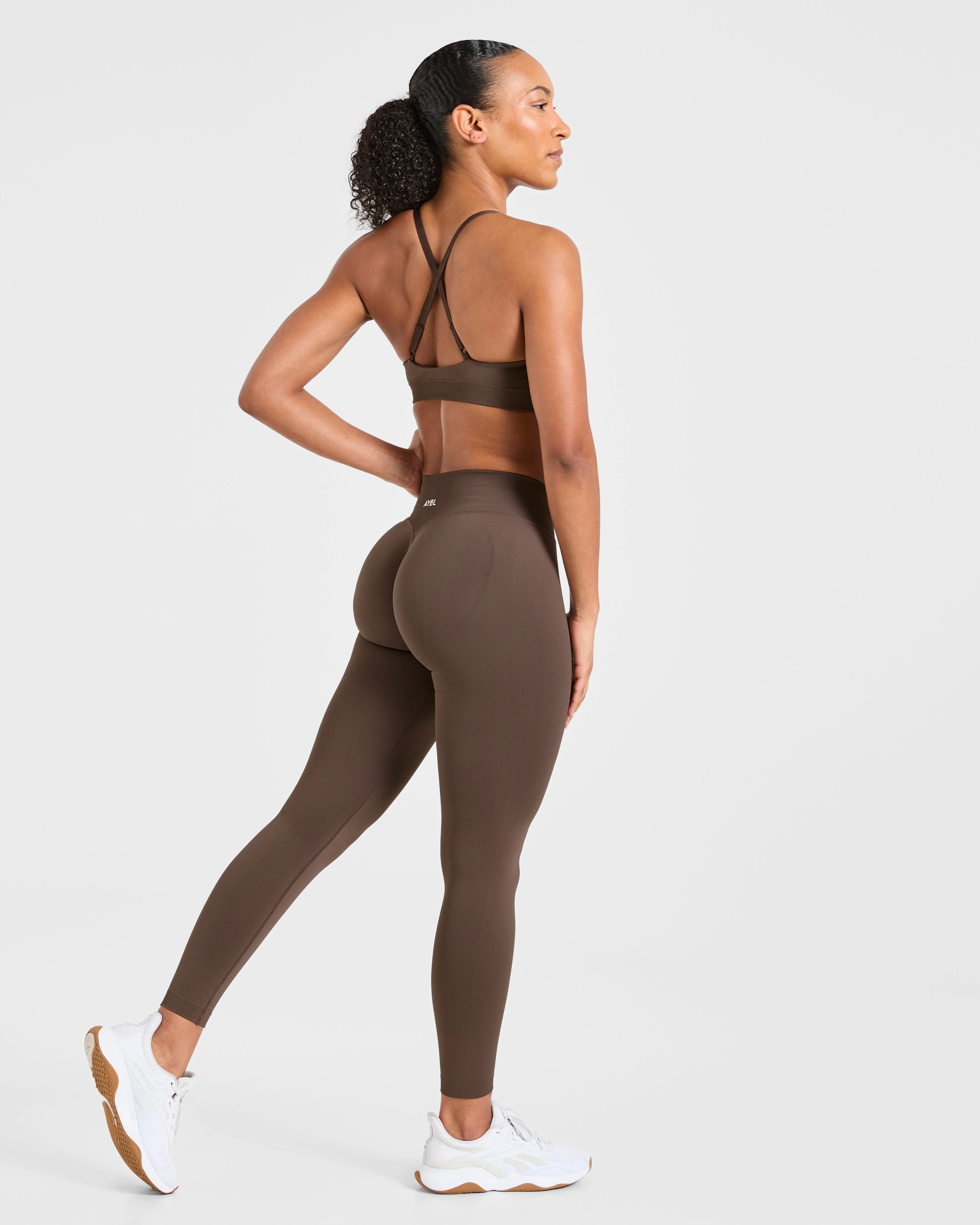 Enhance Seamless Sports Bra - Bruin - Image 4