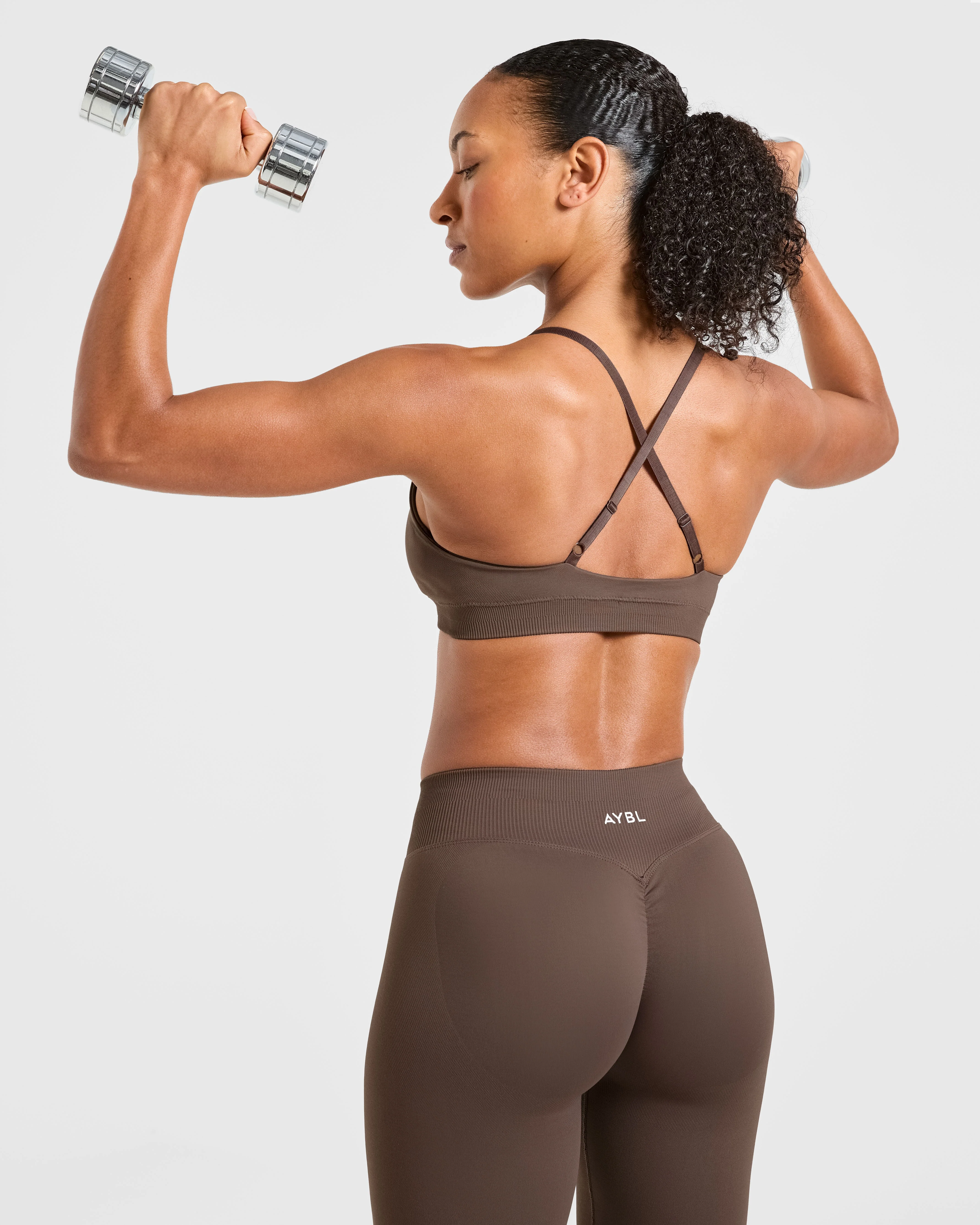 Enhance Seamless Sports Bra - Bruin - Image 7