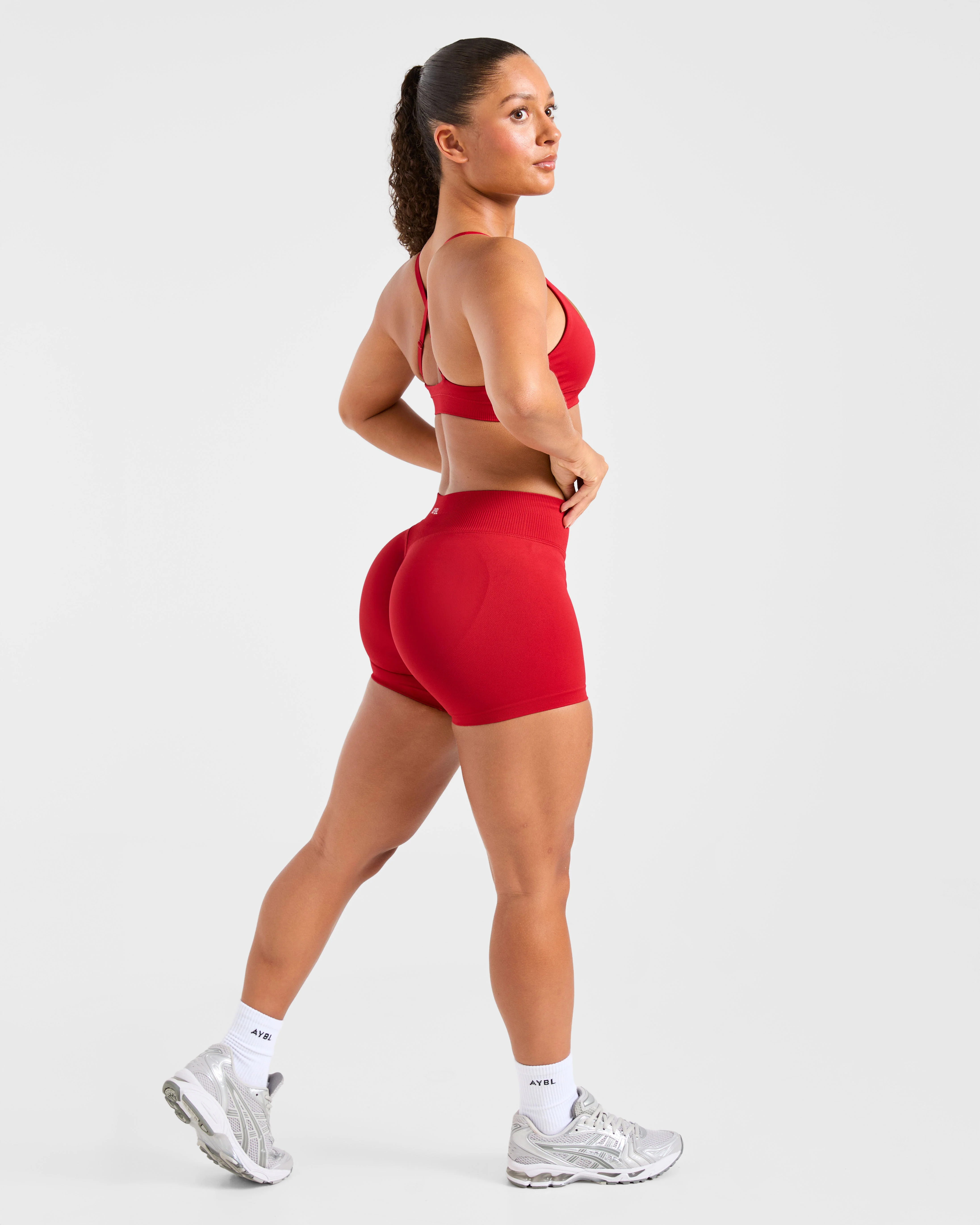 Enhance Seamless Sports Bra - Rood - Image 4