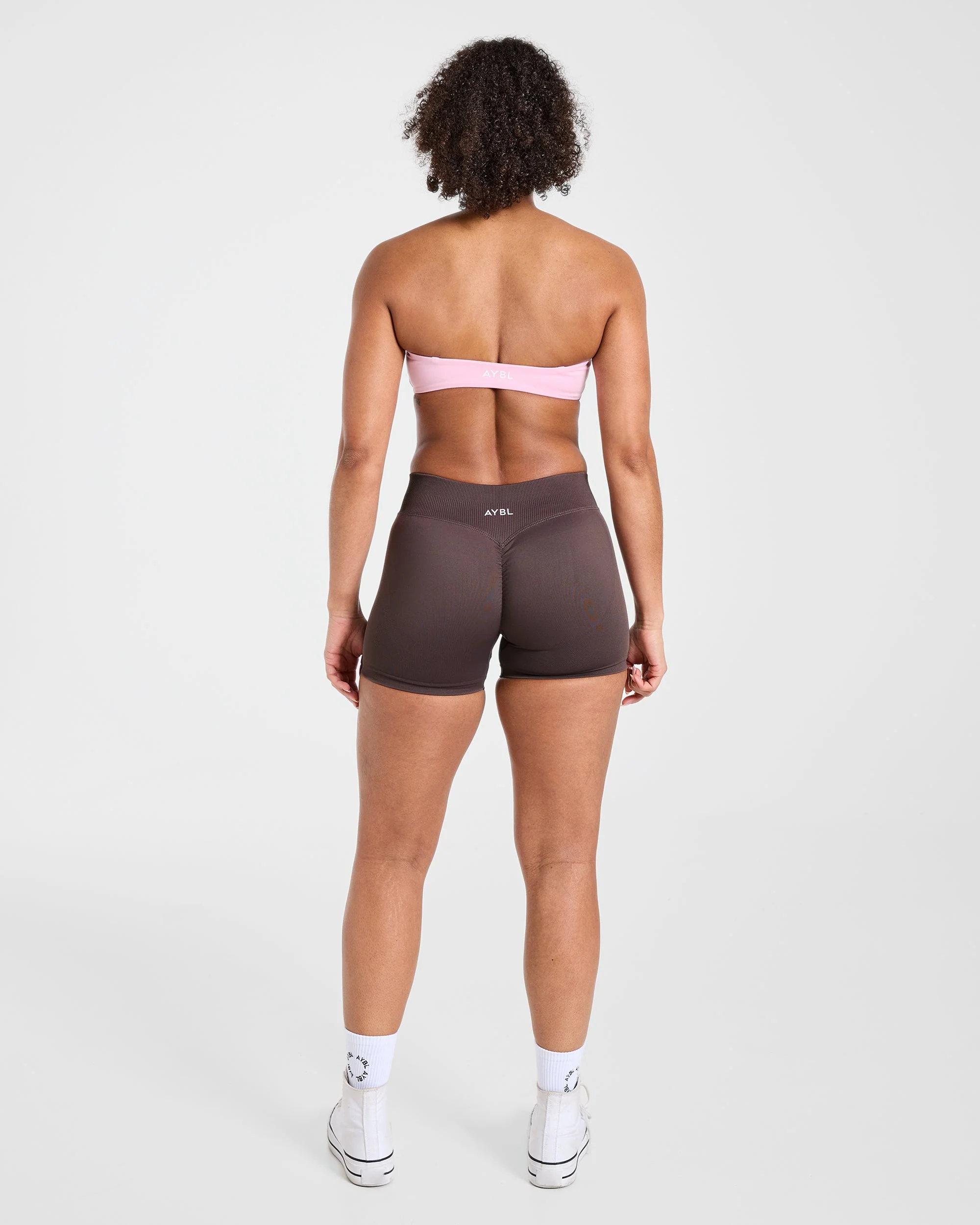 Essential Bandeau Sports Bra - Roze - Image 4
