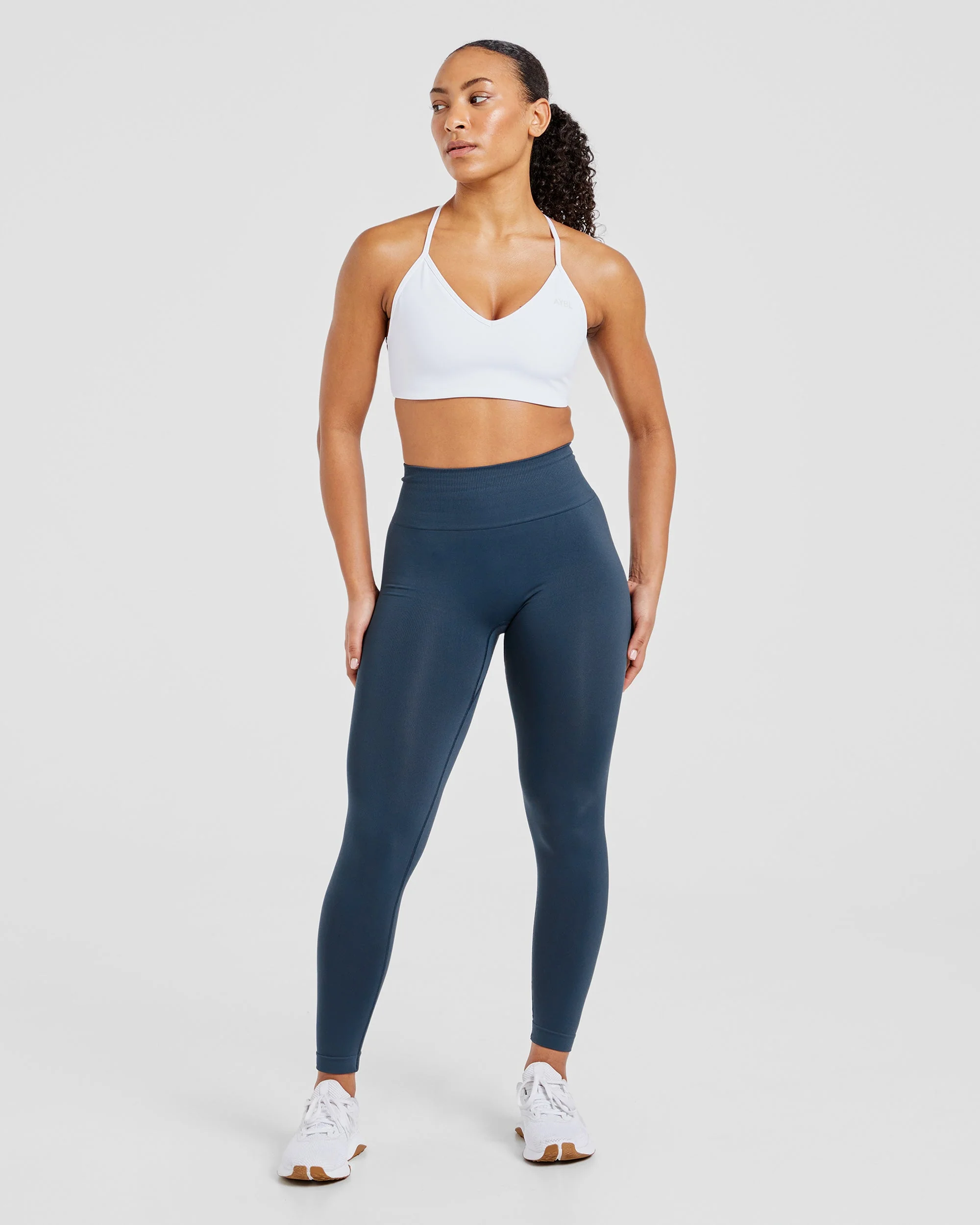 Essential Crossback Sports Bra - Wit - Image 3