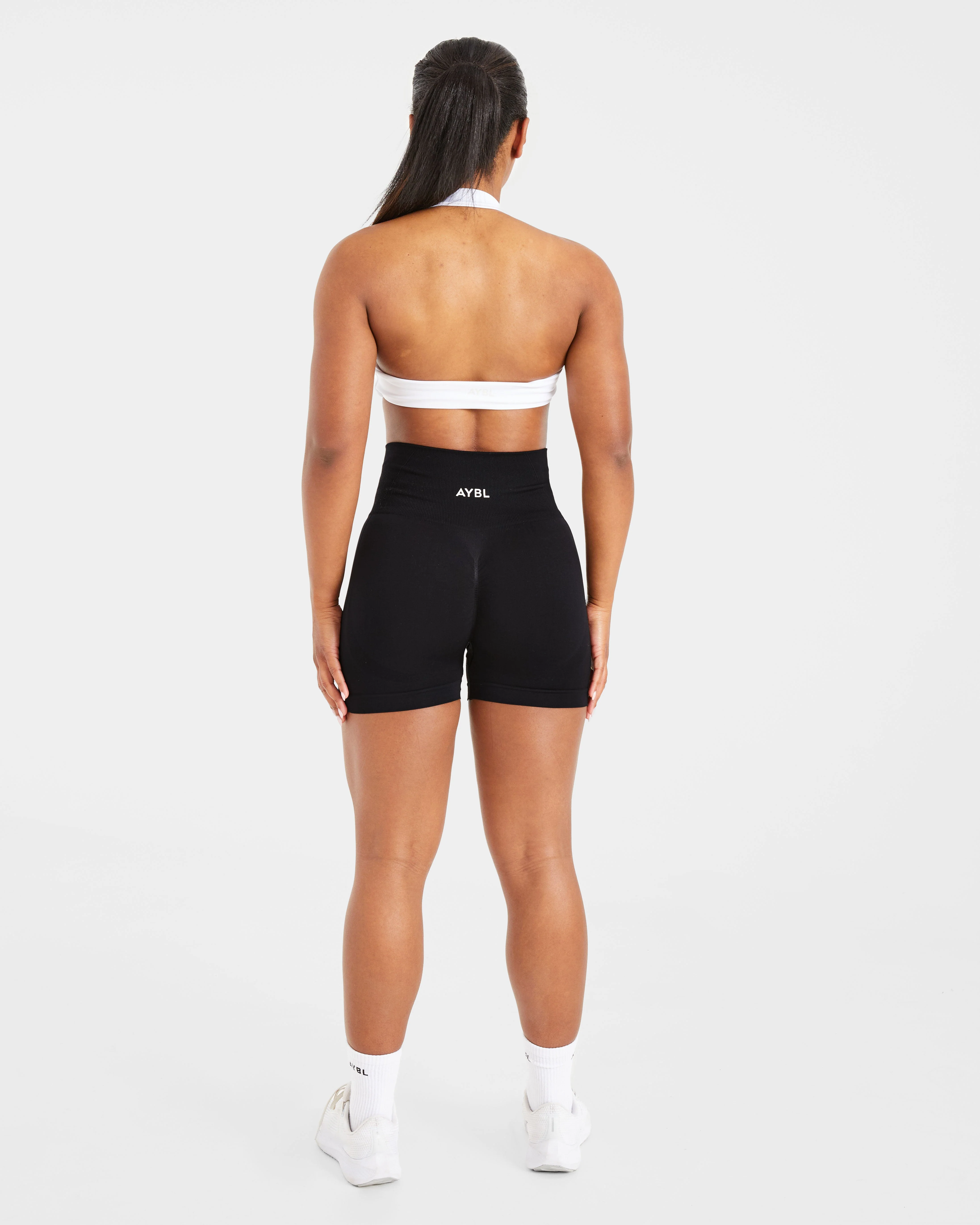 Essential Halterneck Sports Bra - Wit - Image 4