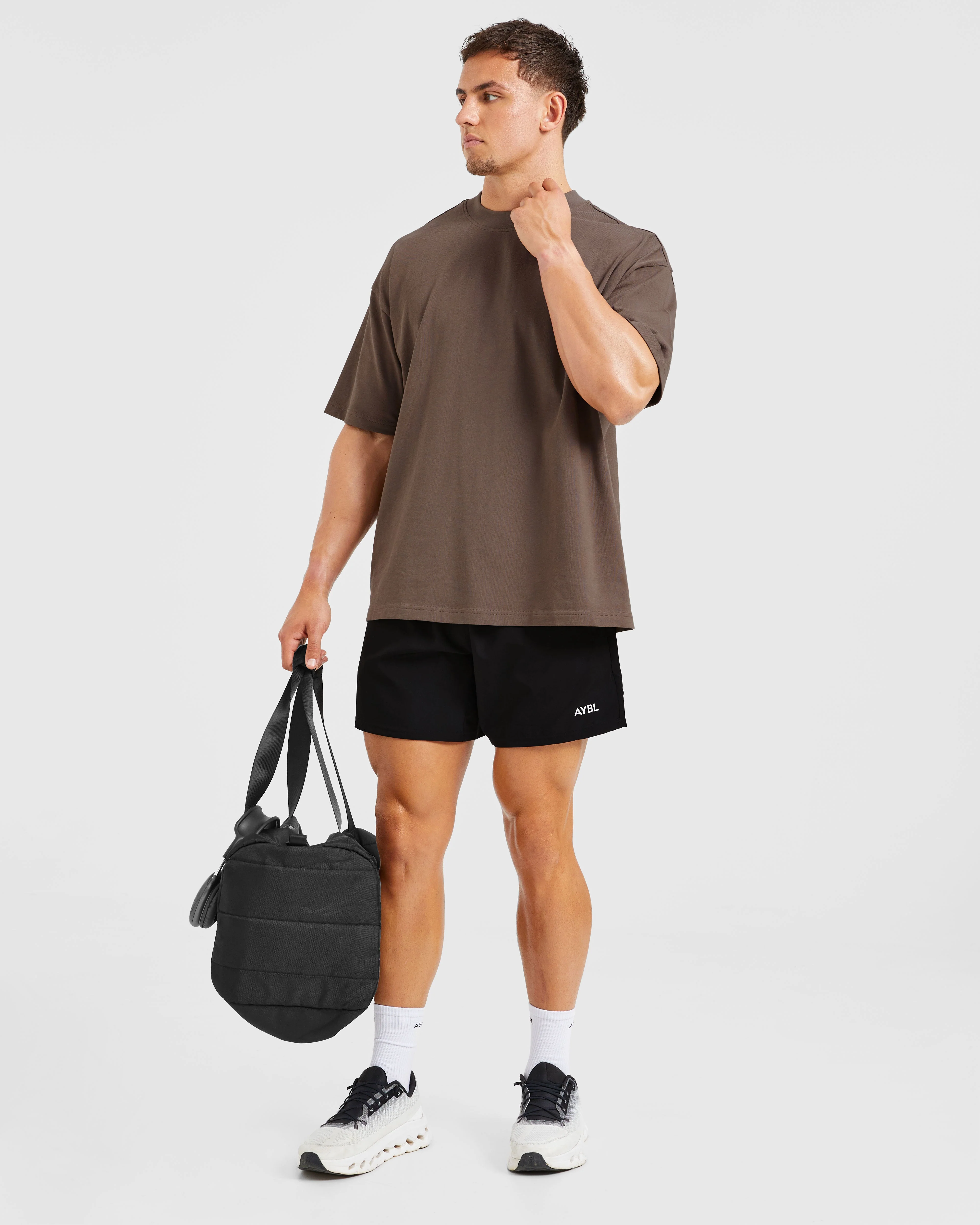 Essential Oversized T Shirt - Bruin - Image 8