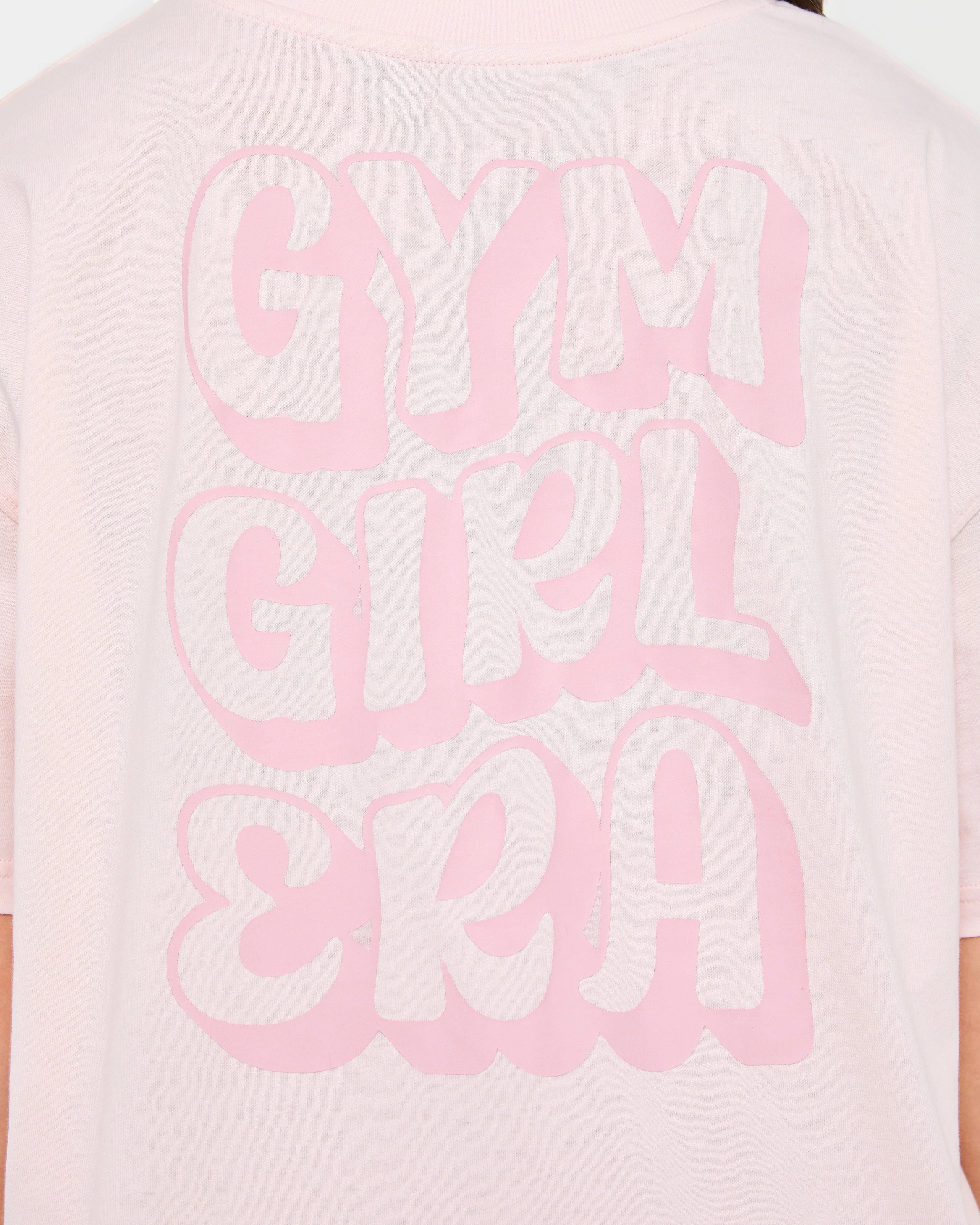 Gym Girl Era Oversized T Shirt - Roze - Image 6