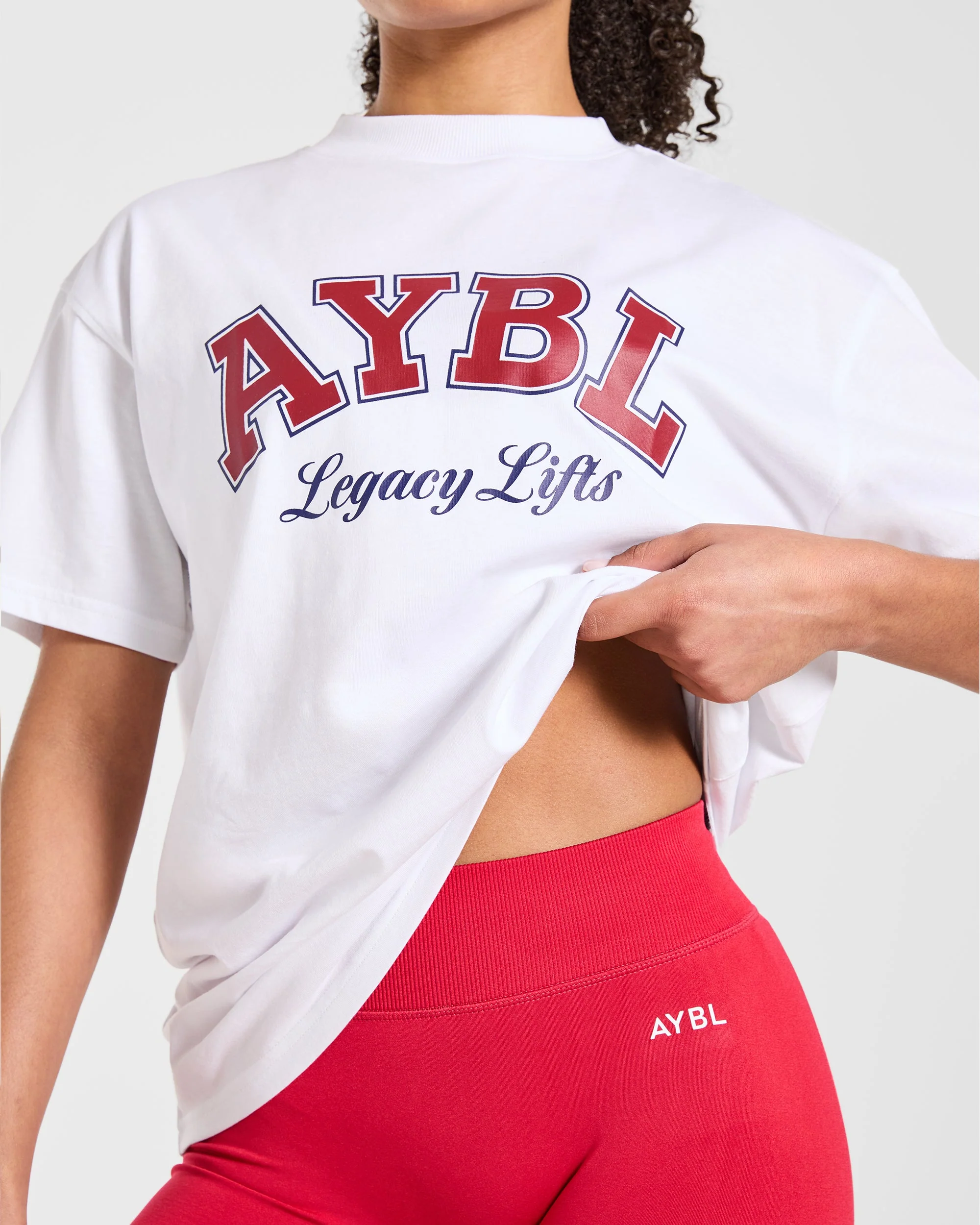 Legacy Lifts Oversized T Shirt - Wit - Image 6