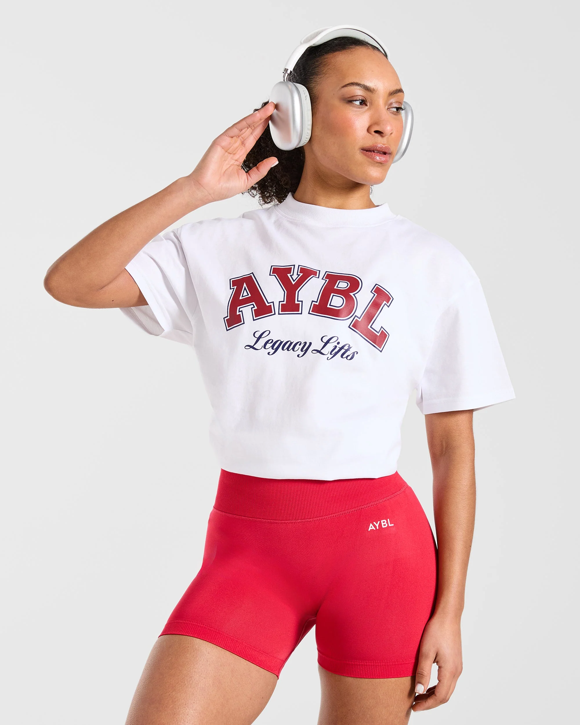 Legacy Lifts Oversized T Shirt - Wit - Image 8
