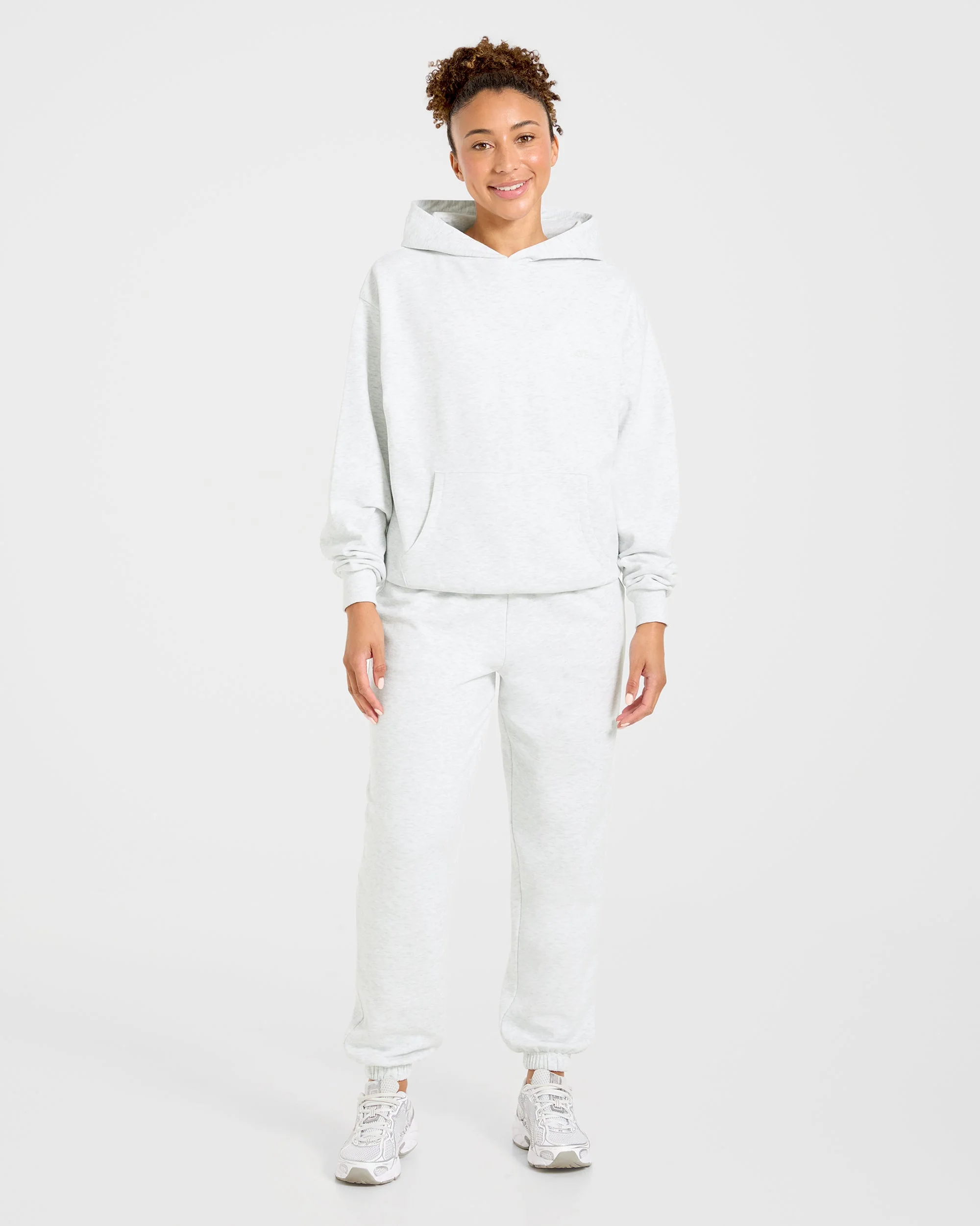 Lifestyle Oversized Hoodie - Heather Grijs - Image 2