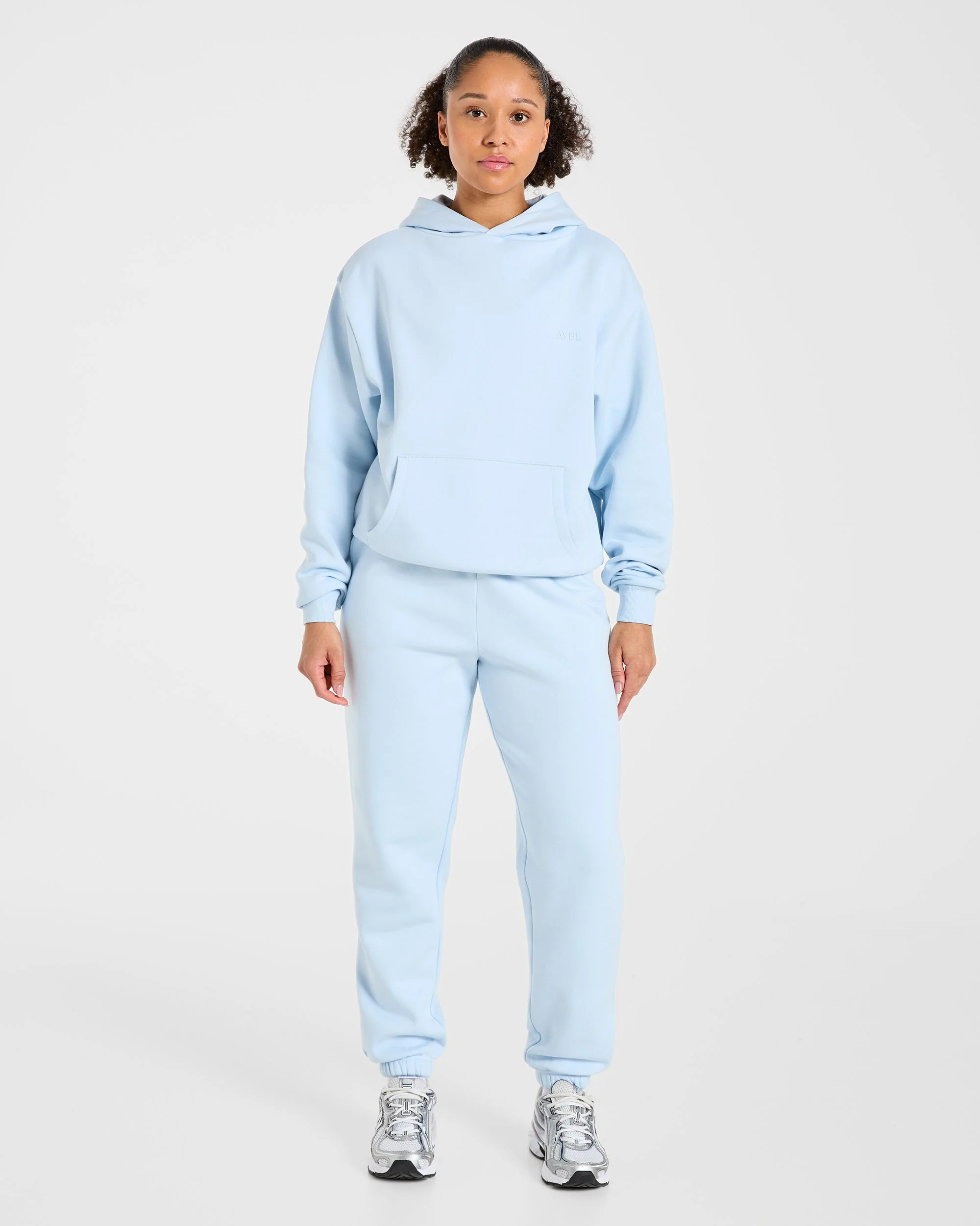 Lifestyle Oversized Hoodie - Spring Blauw - Image 3