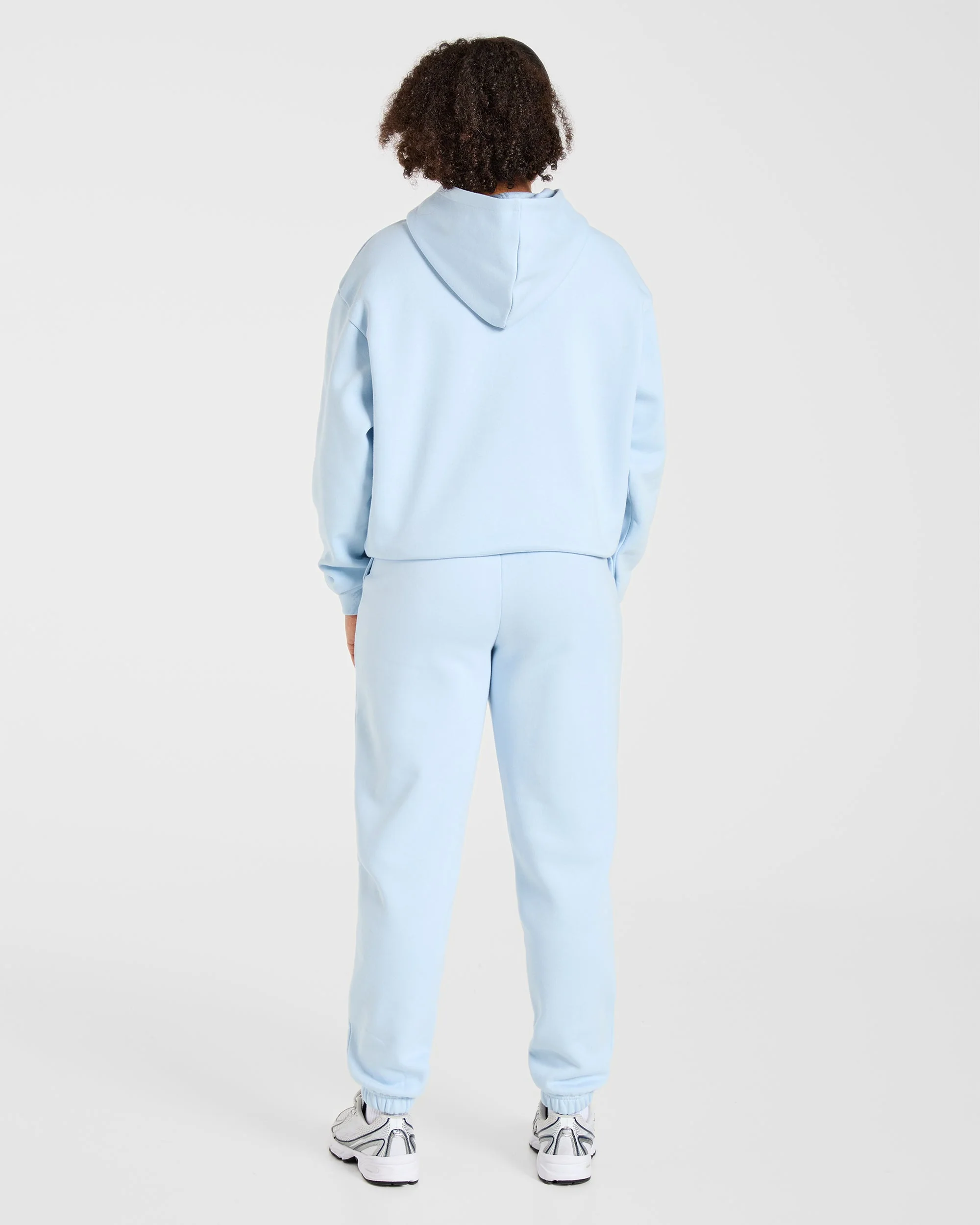 Lifestyle Oversized Hoodie - Spring Blauw - Image 4