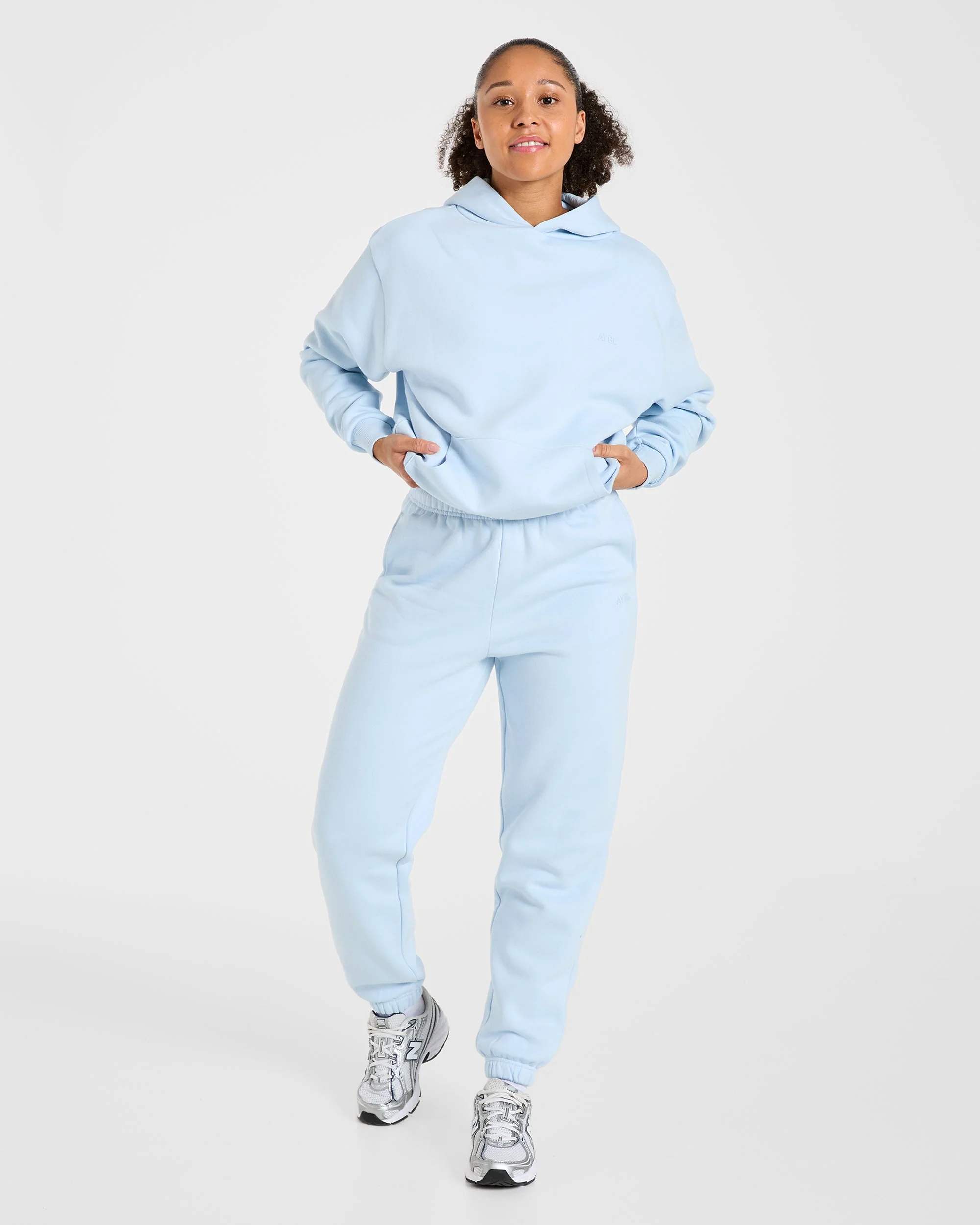 Lifestyle Oversized Hoodie - Spring Blauw - Image 8
