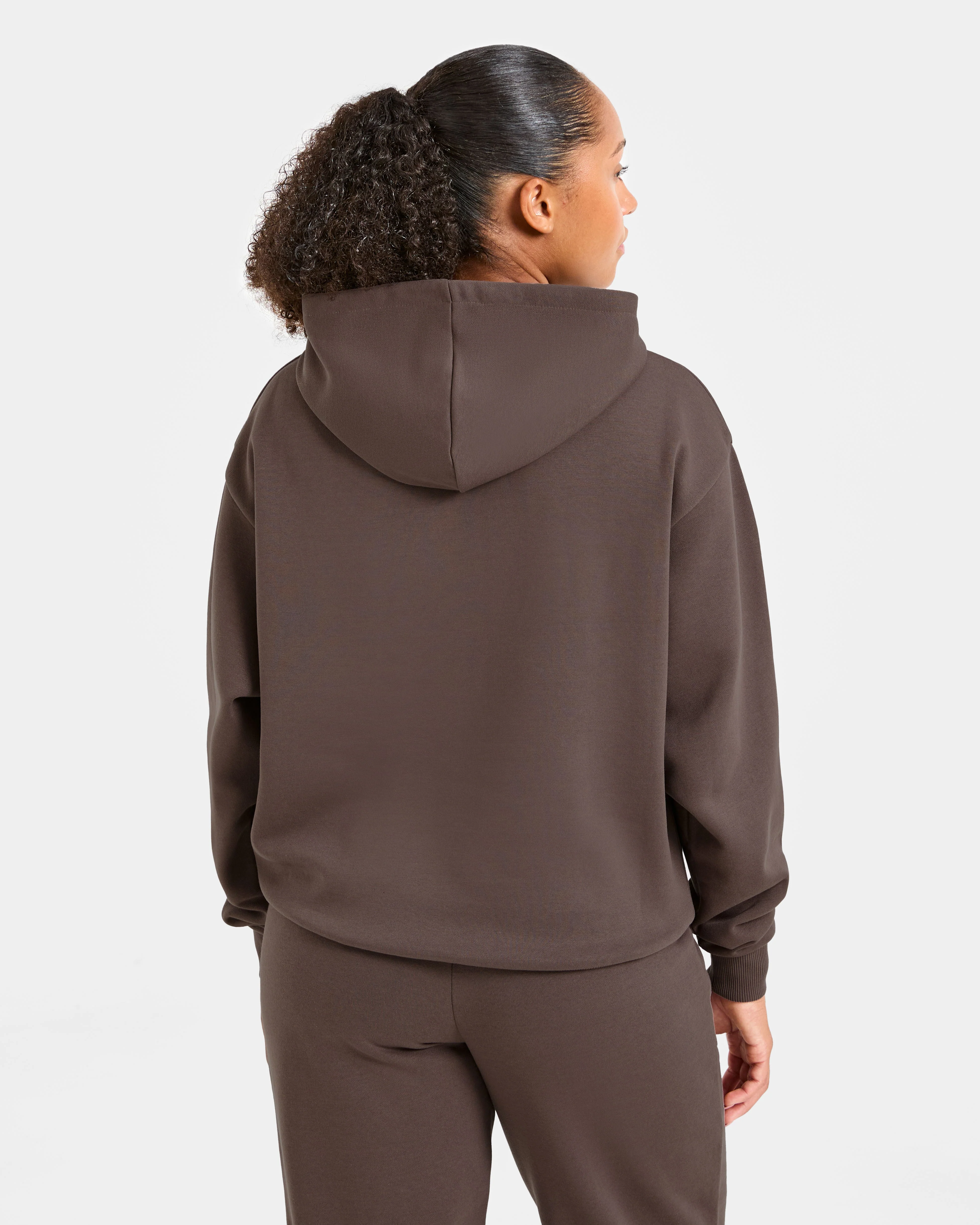 Lifestyle Oversized Hoodie - Umber Bruin - Image 2